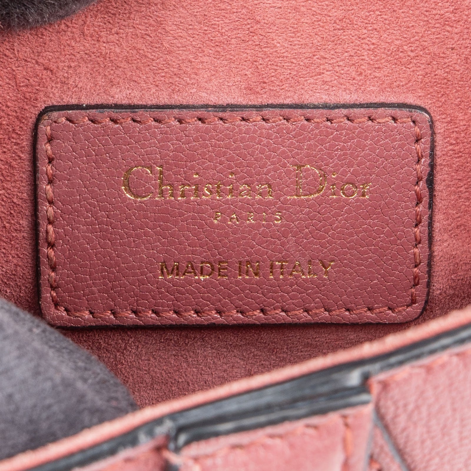 Christian Dior - Small Saddle Handtasche