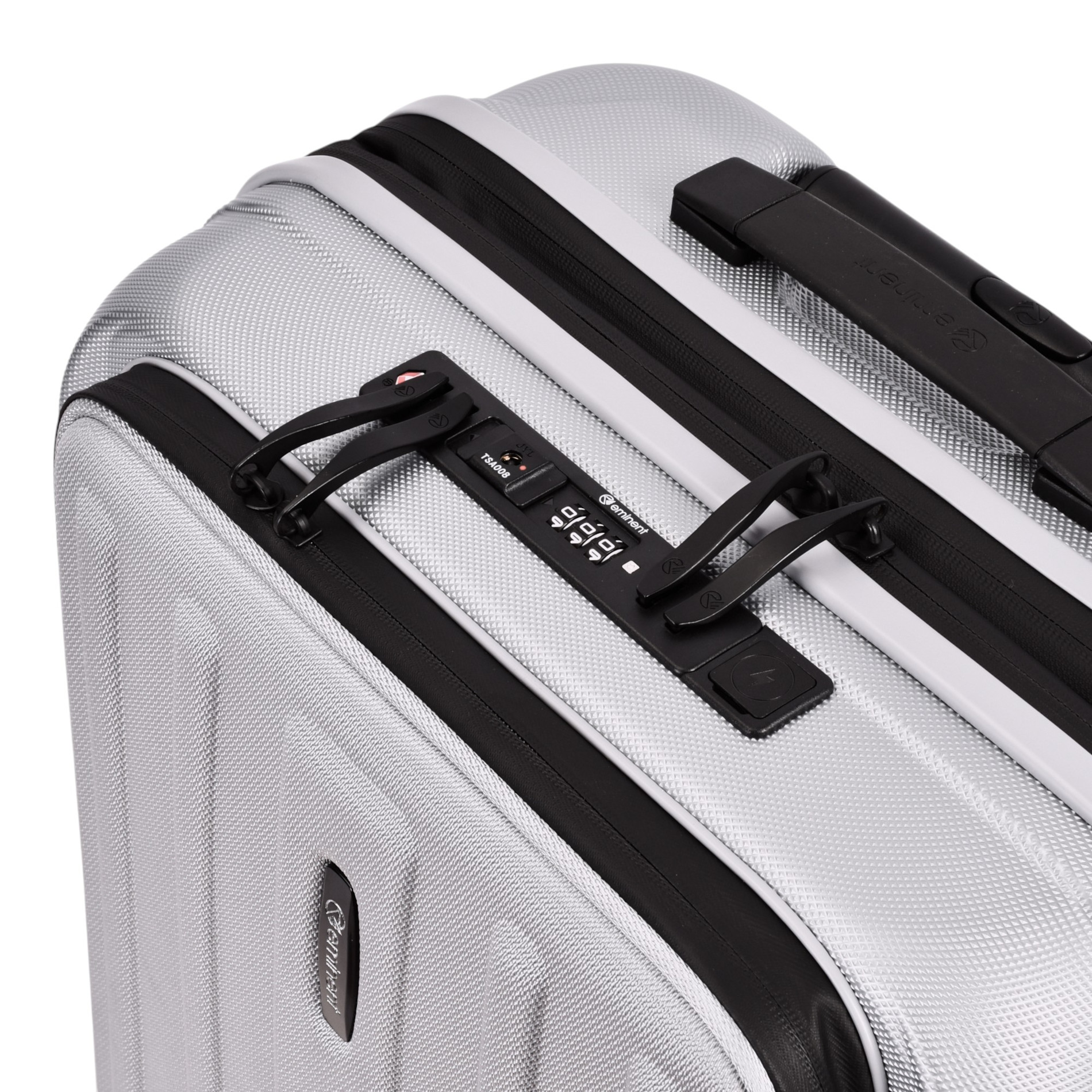 KAPSTADT BUSINESS PREMIUM Handgebäck (55 cm) erweiterbar - silber