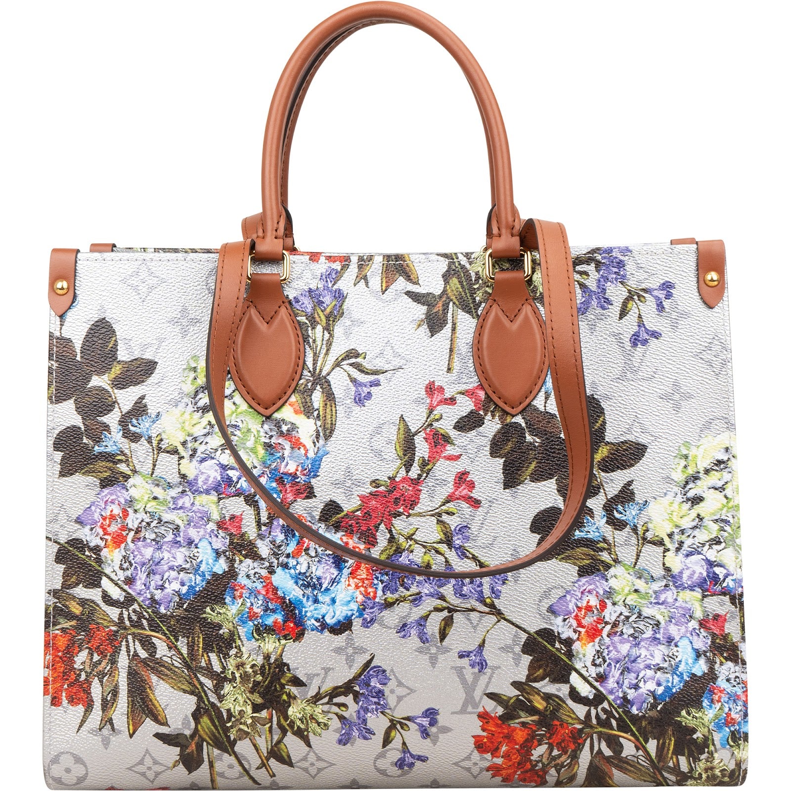 Louis Vuitton Limited Monogram Tufted Garden Urs Fischer OnTheGo MM Shoulder Bag
