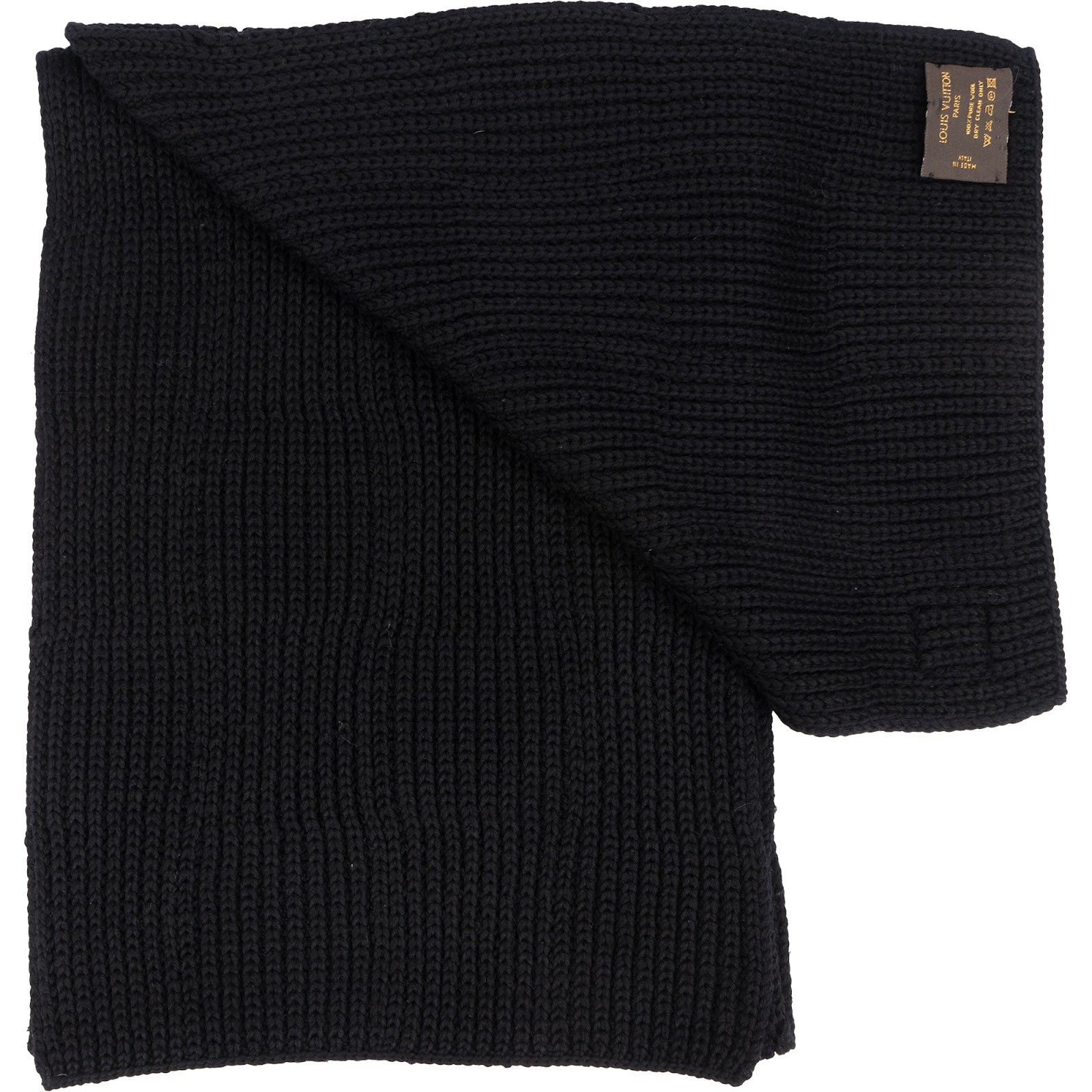 Louis Vuitton Heavy Monogram Damier WoolSchal Scarf