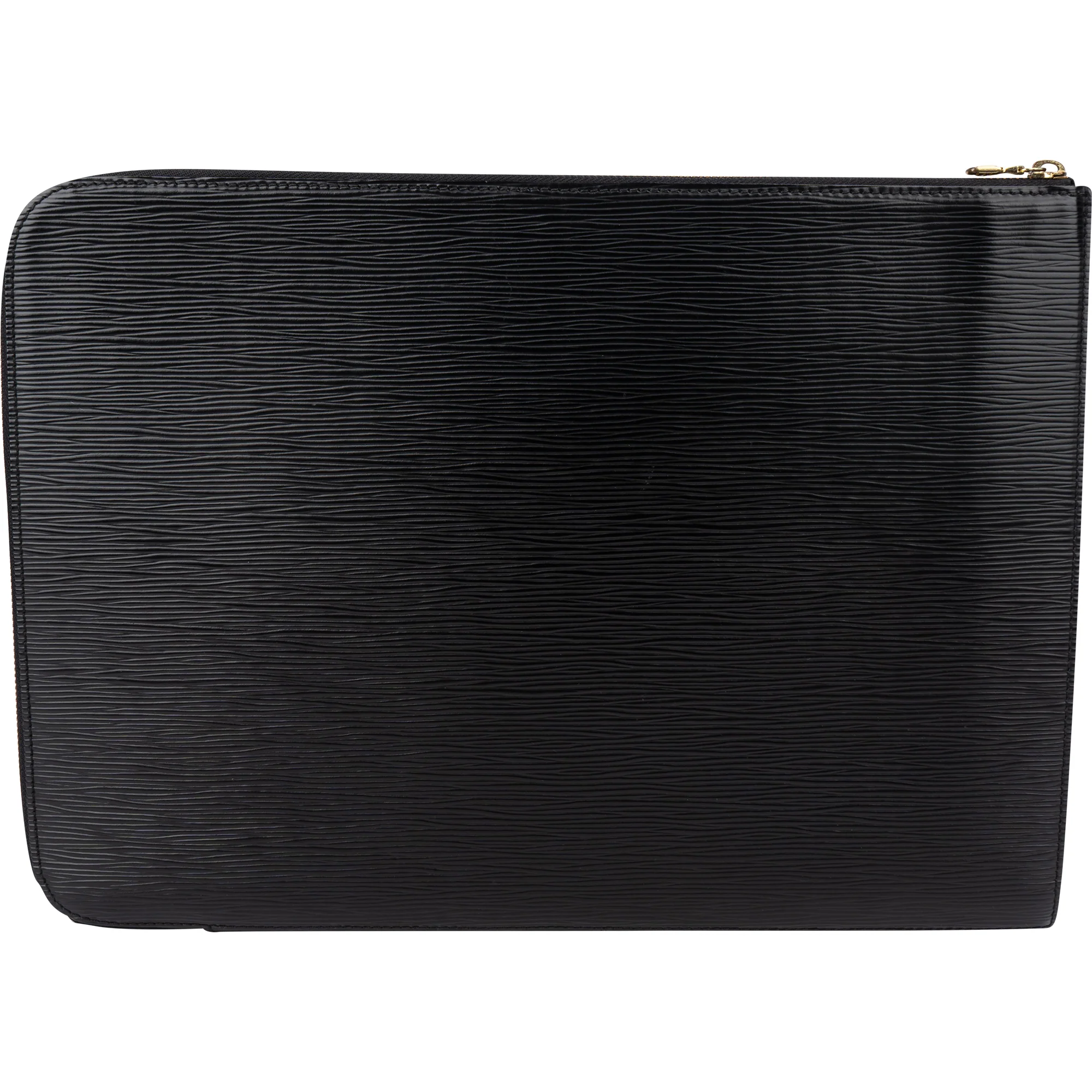 Louis Vuitton Noir Epi Leather Laptophülle