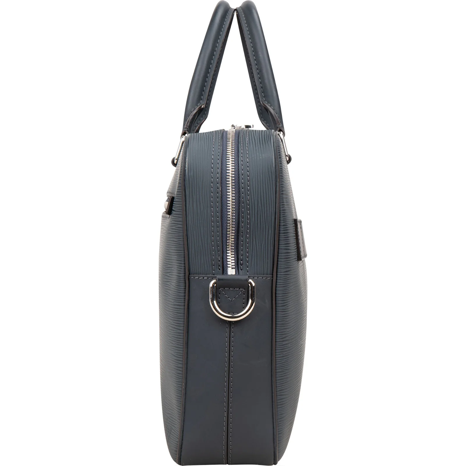 Louis Vuitton Blue Epi Leather Bassano Porte-Documents Voyage Handbag