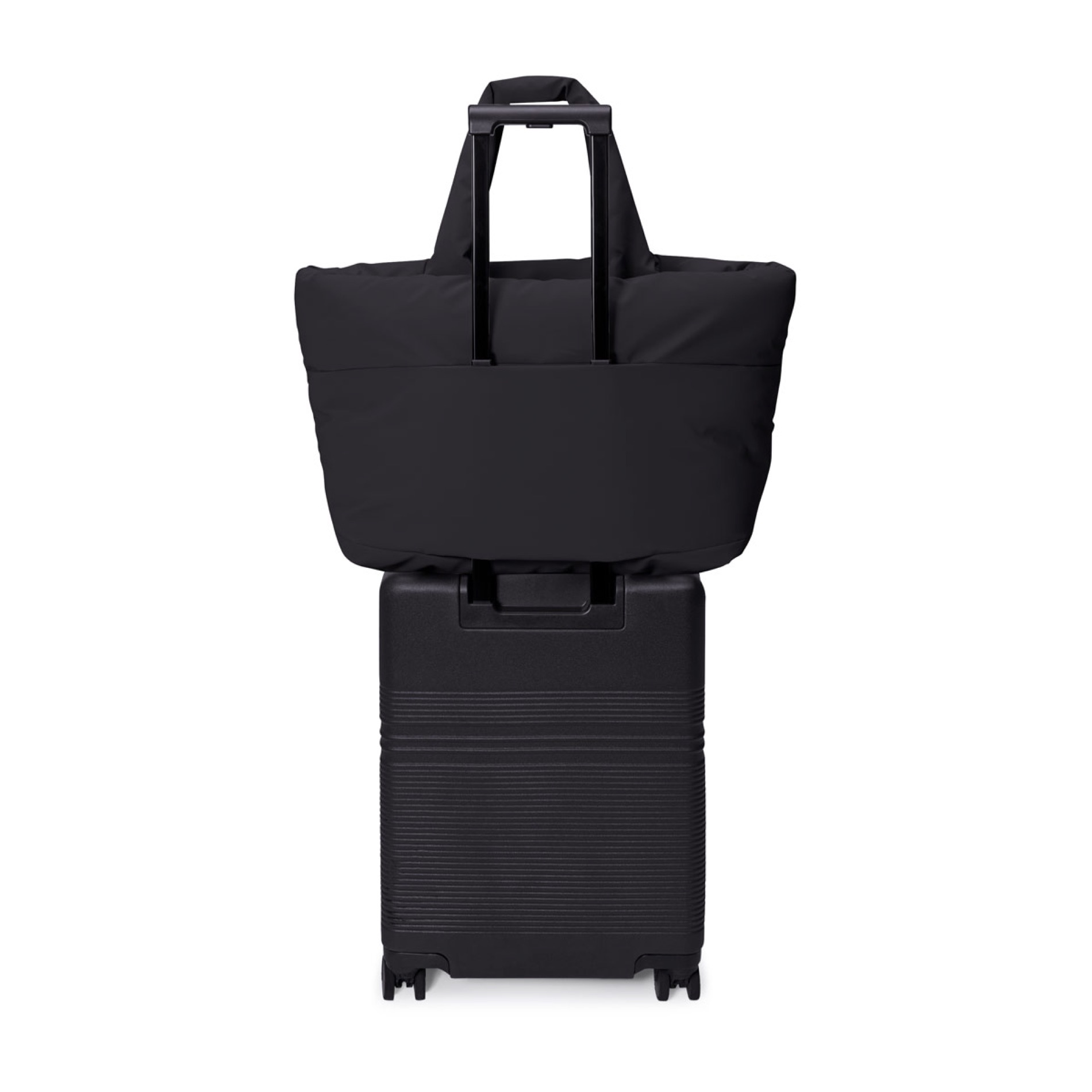 Olivia Puffy Bag Large Moss - Black