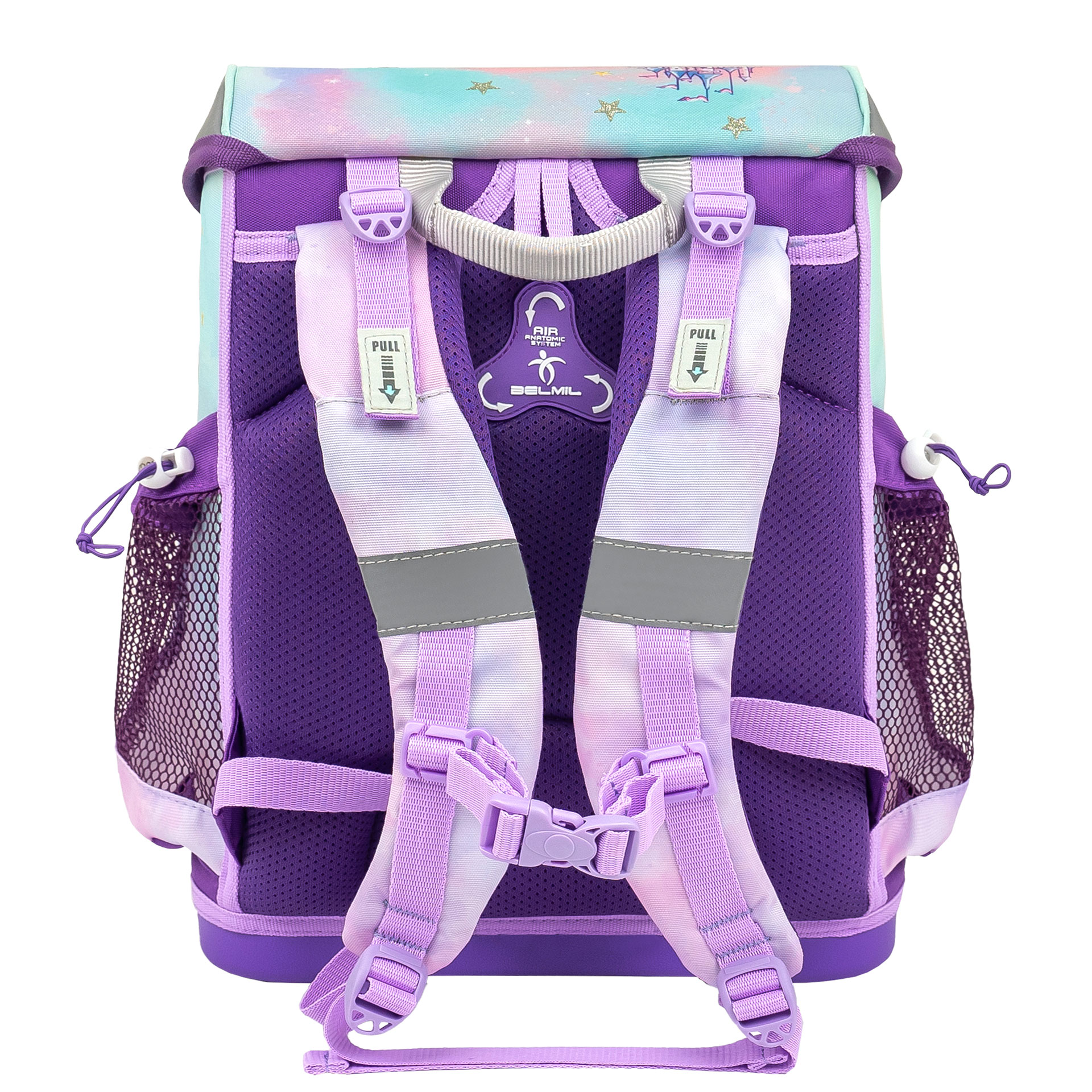 Mini-Fit ergonomisches Schulranzen-Set 4-teilig - Rainbow Unicorn Magic