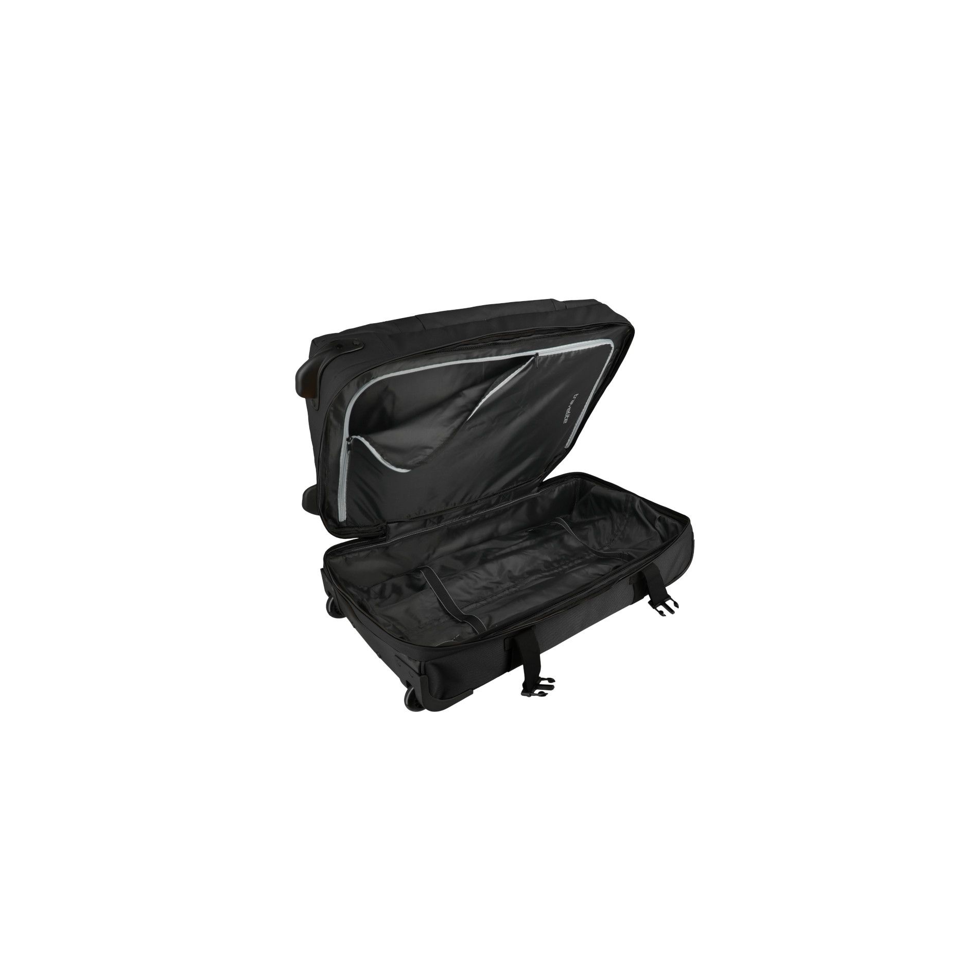 BOLONIA Wheeled Duffle Set L/M/S - Black