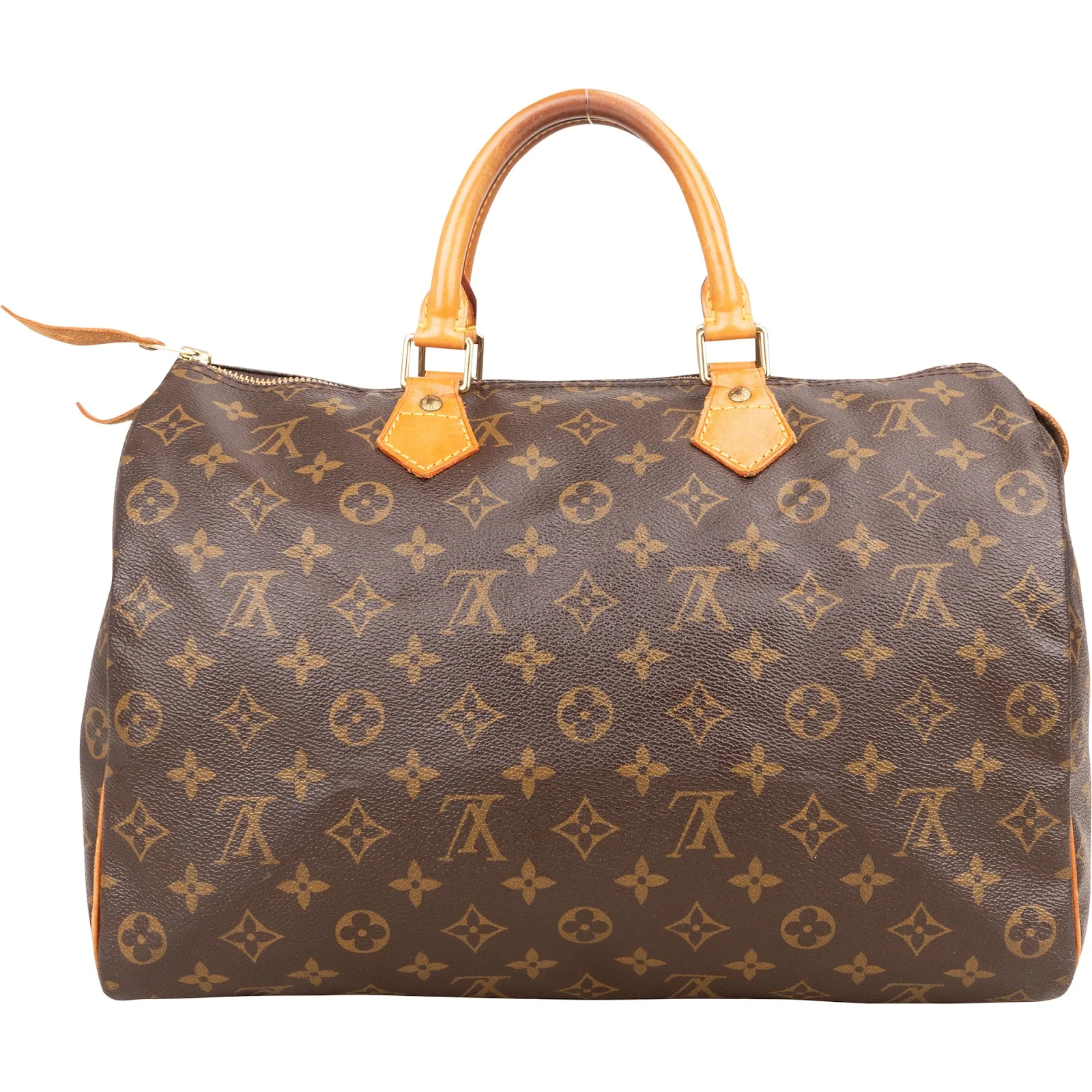 Louis Vuitton Monogram Canvas Speedy 35 Boston Bag