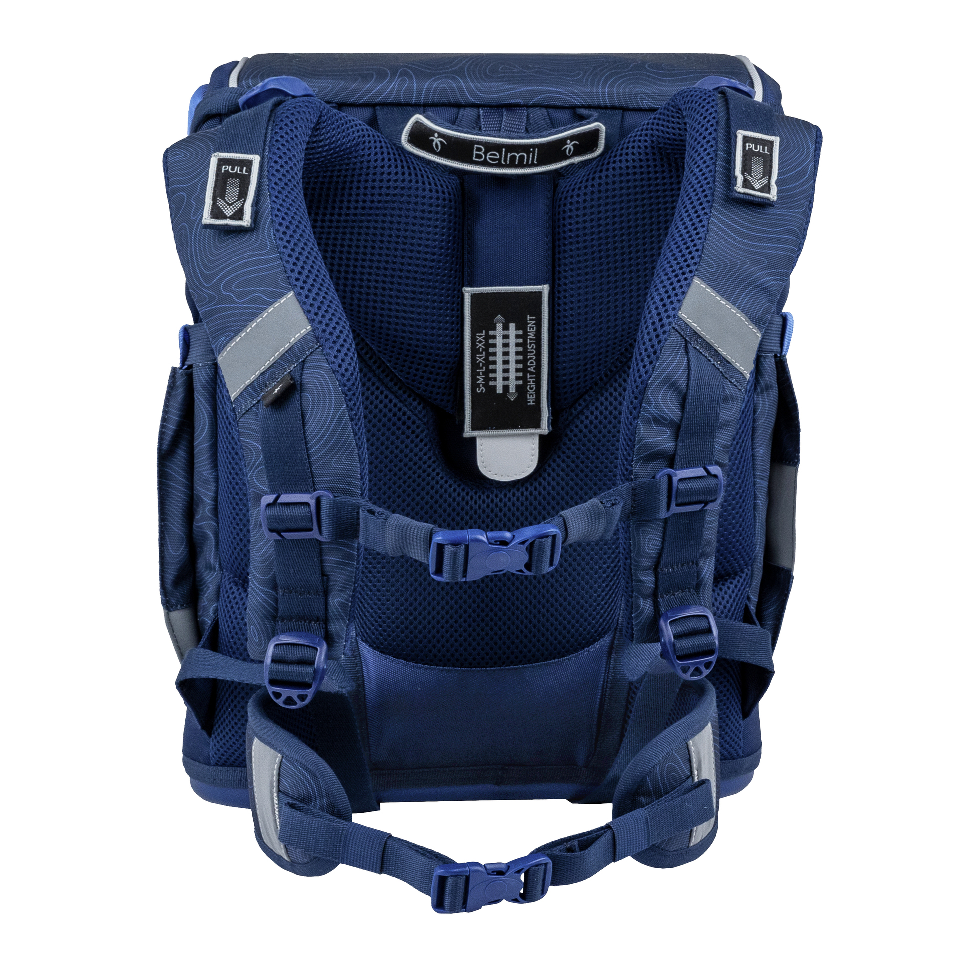 Smarty Plus Schulranzenset 5-teilig - "Topographic"