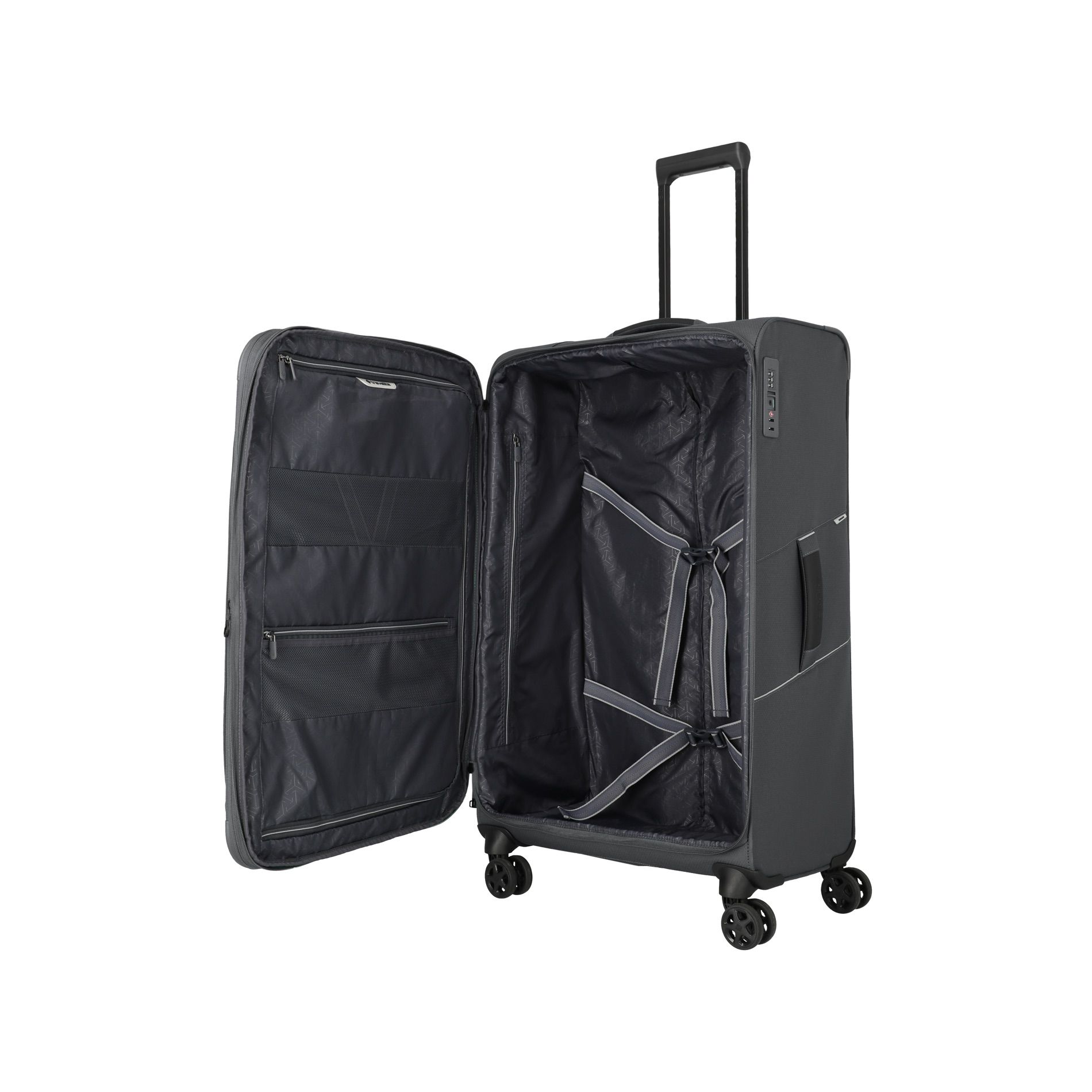 SKAII Trolley L (78 cm) erweiterbar - Anthracite