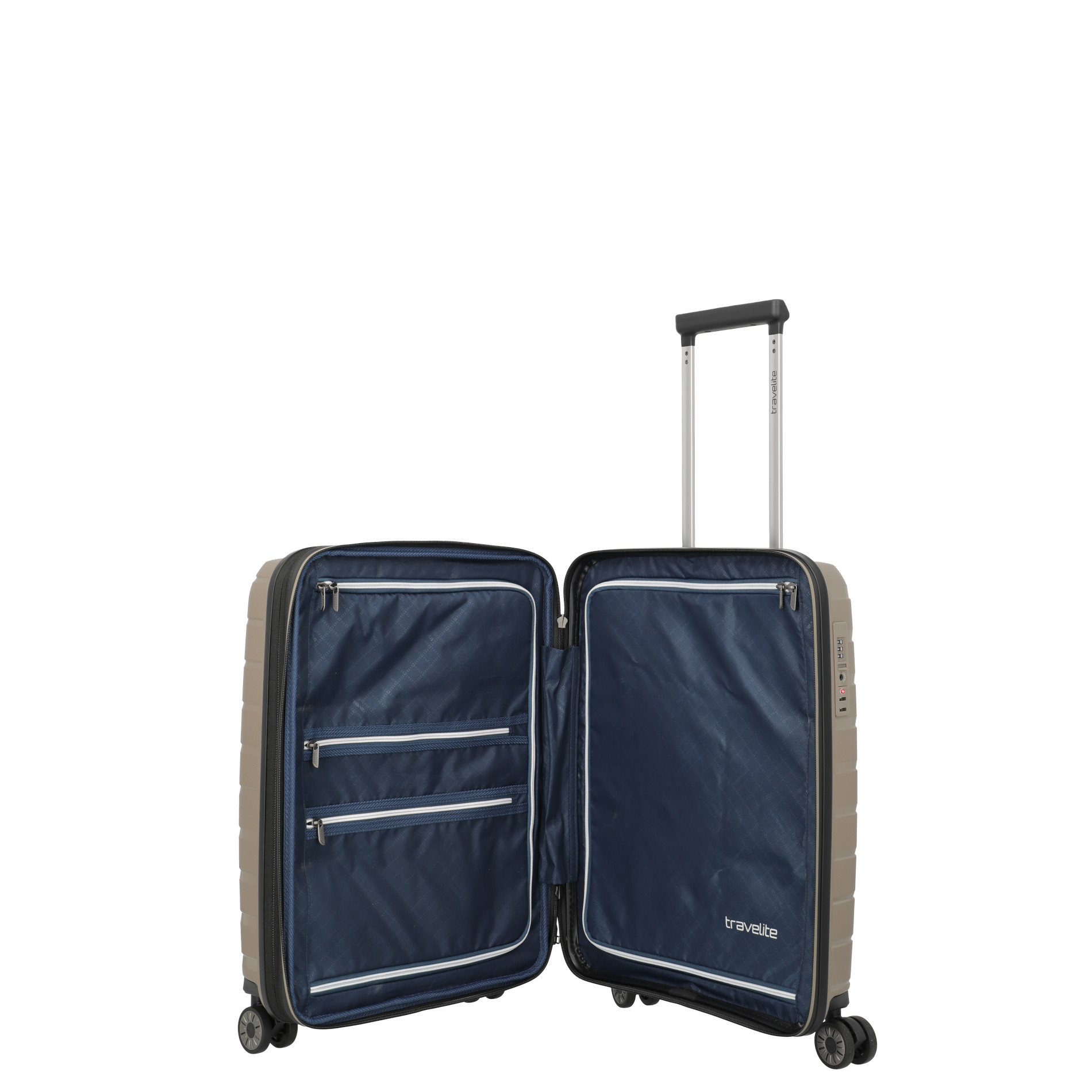 AIR BASE Handgepäck S (55 cm) erweiterbar - Champagner