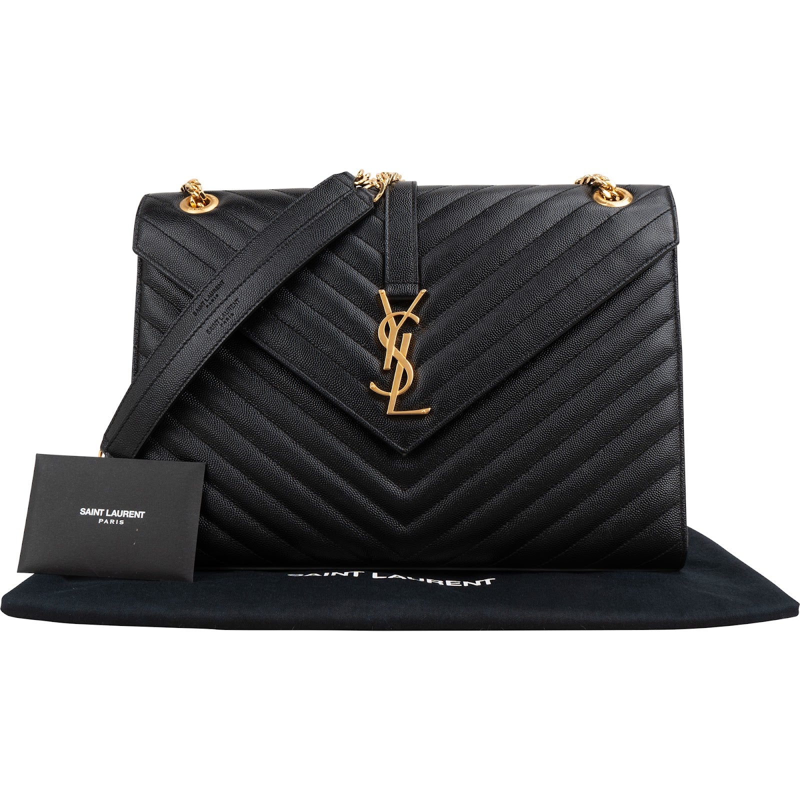 Saint Laurent - Large Envelope Crossbody Bag