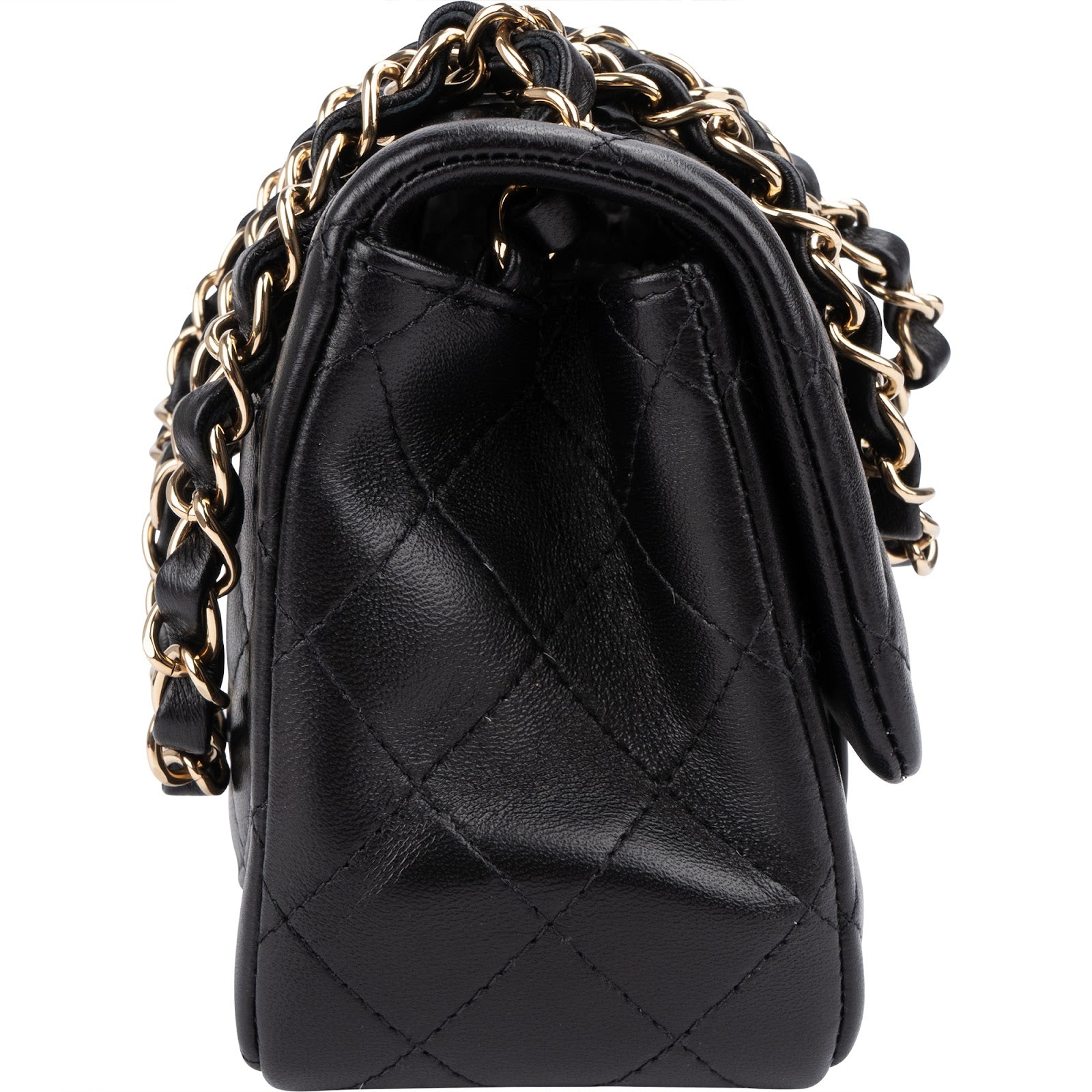 Chanel - Mini Square Single Flap Crossbody Bag