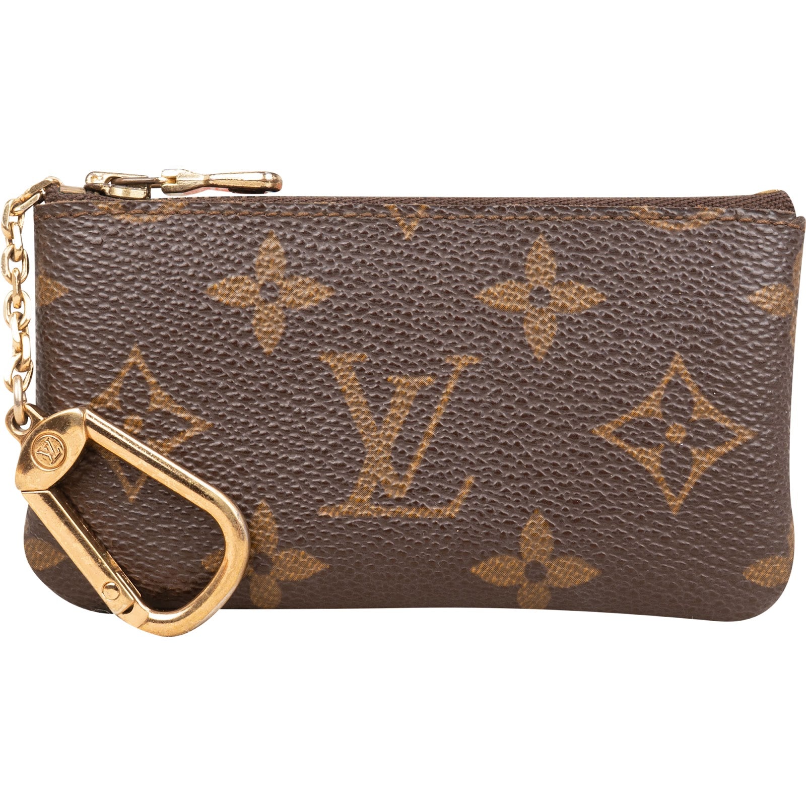 Pochette à clés Louis Vuitton en toile Monogram