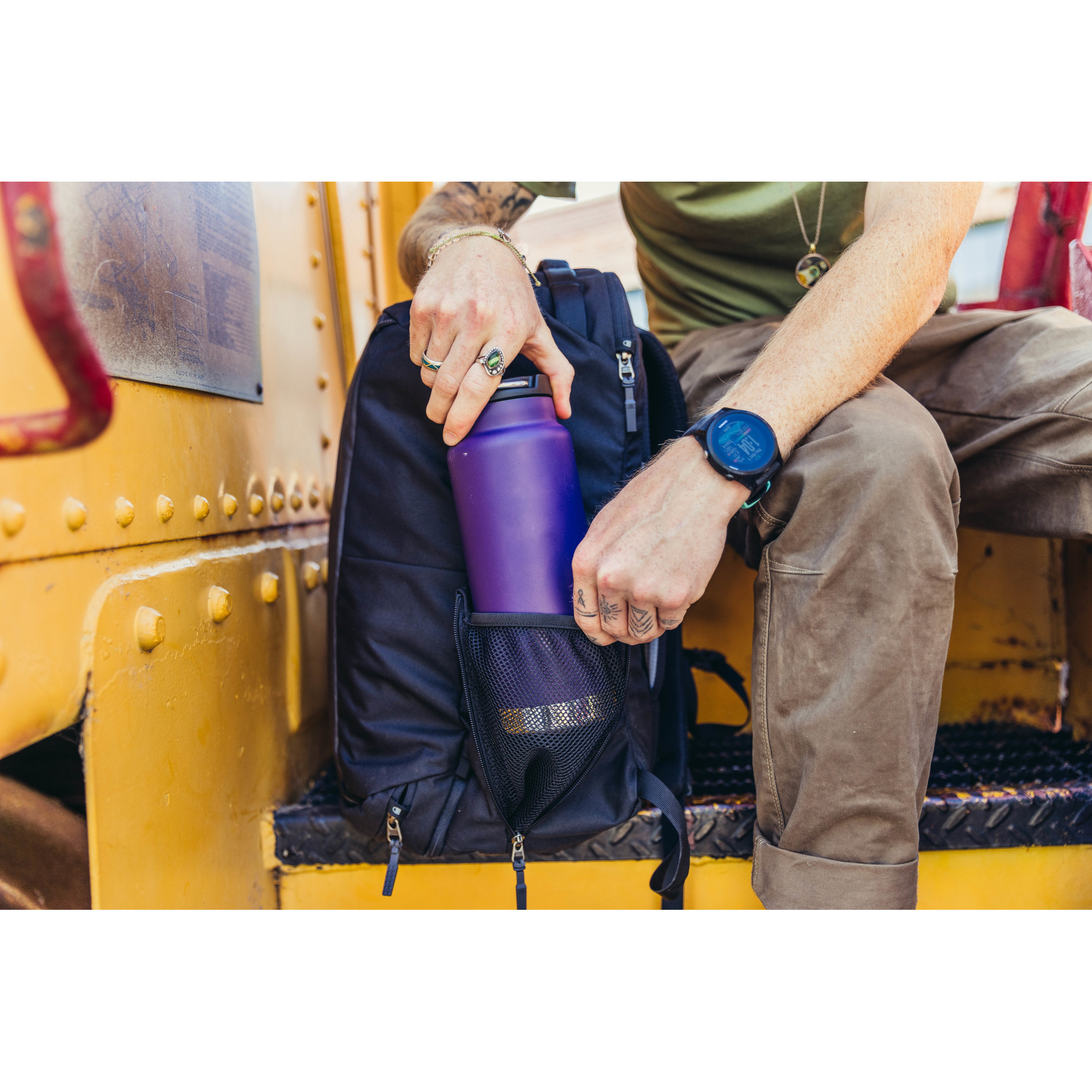 Rucksack BORDER - Total Black