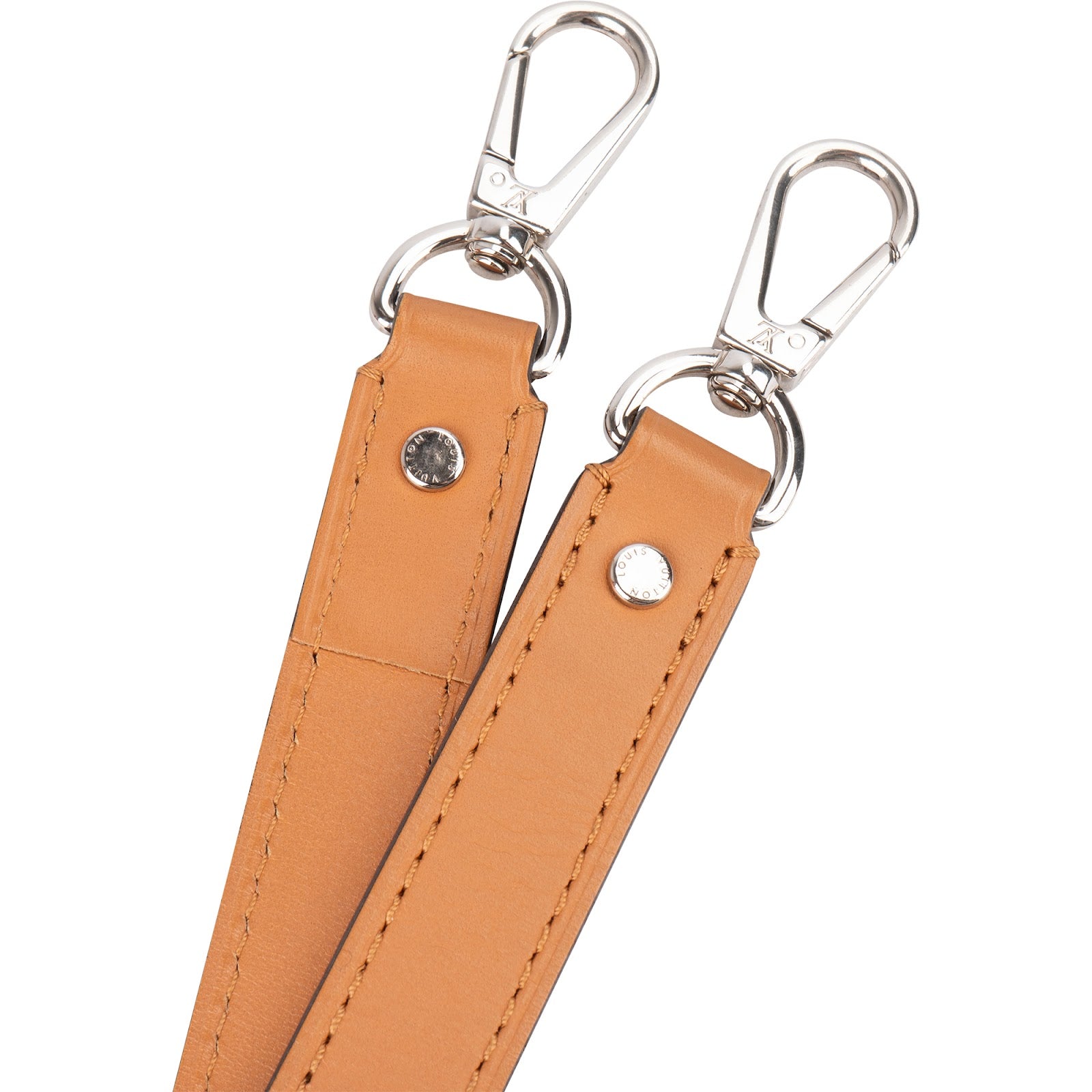 Louis Vuitton Brown Leather Bags Strap