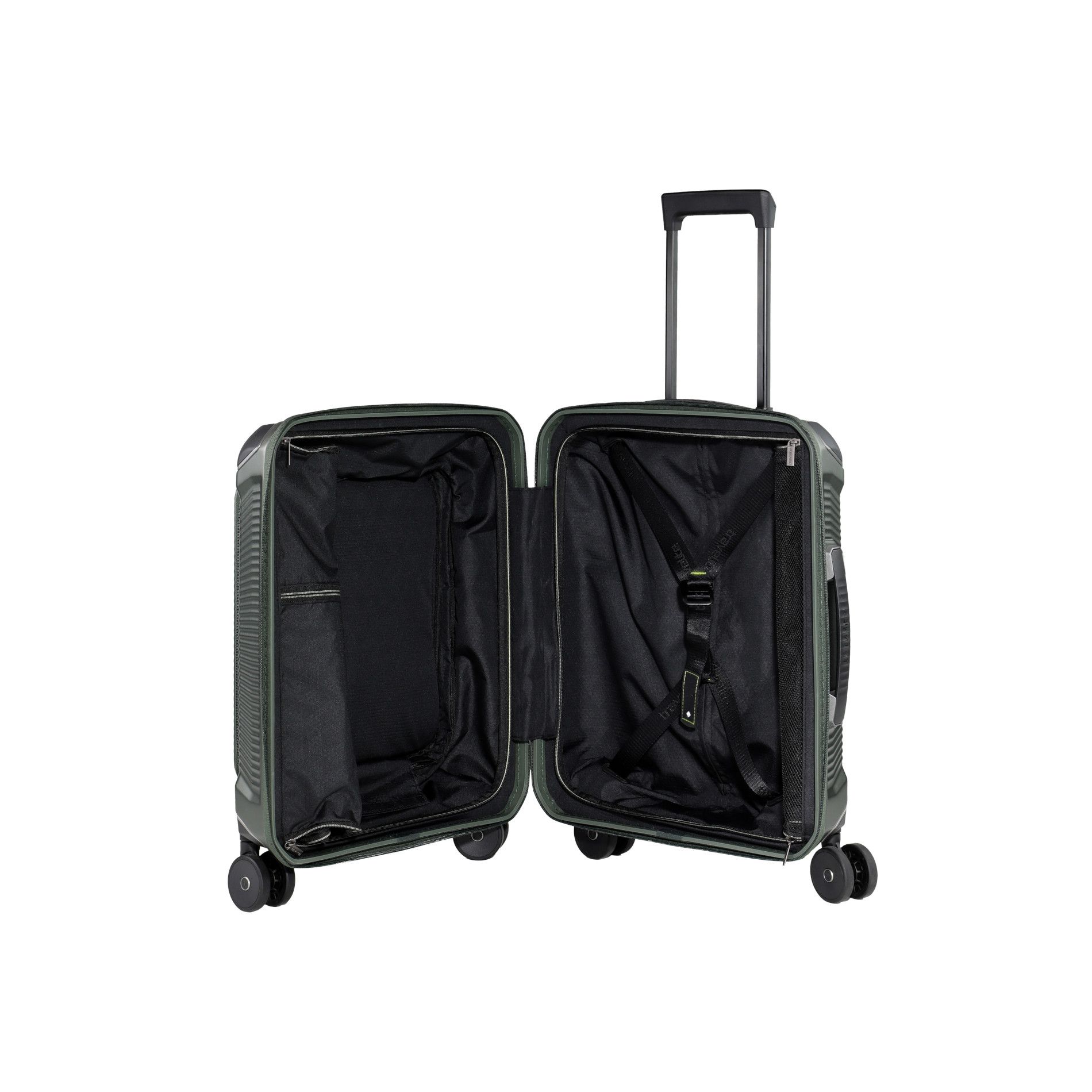 MILLENNIUM Handgepäck S (55cm) mit Vortasche - Pine Green