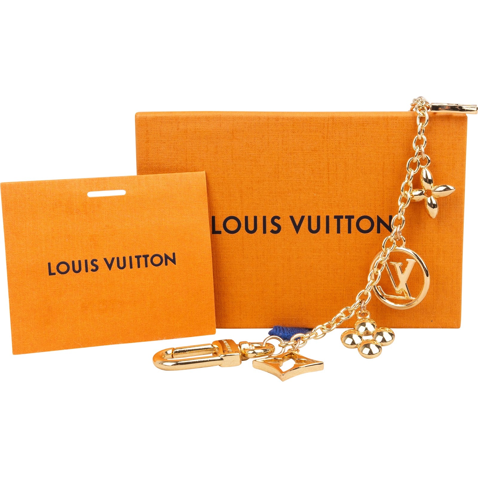 Louis Vuitton Golden Blooming Flowers Bag Charm