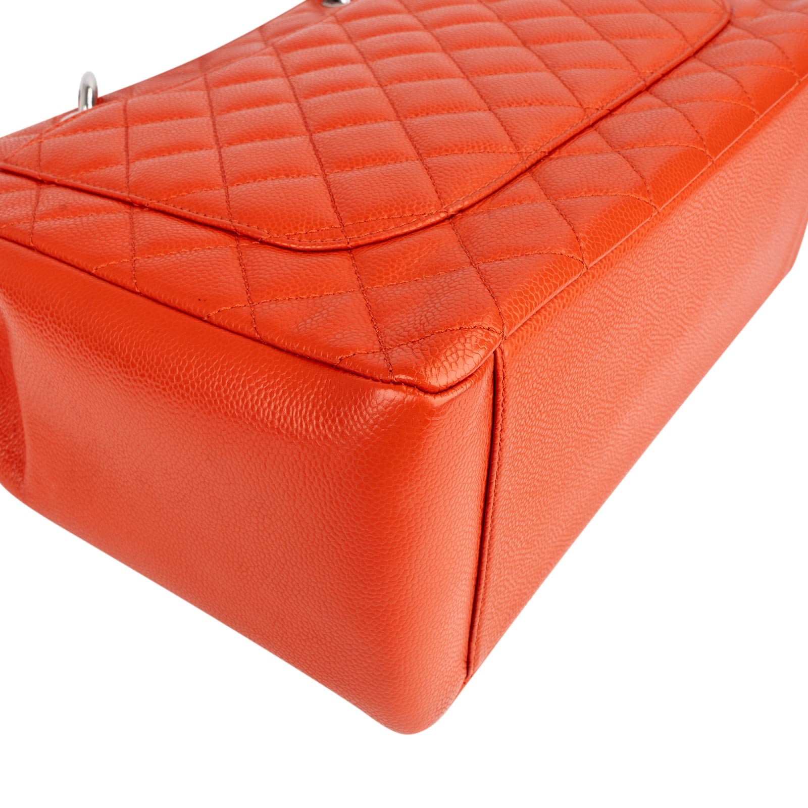 Chanel Quilted Caviar Leather Grand Shopping Tote CC Shoulder Bag