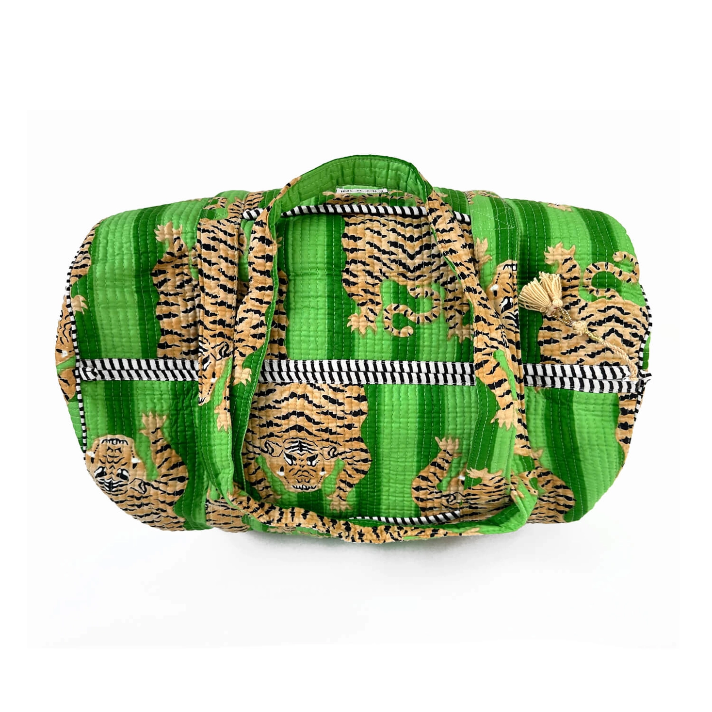 Handgemachte Baumwolltasche  Poppy Tiger Ivy