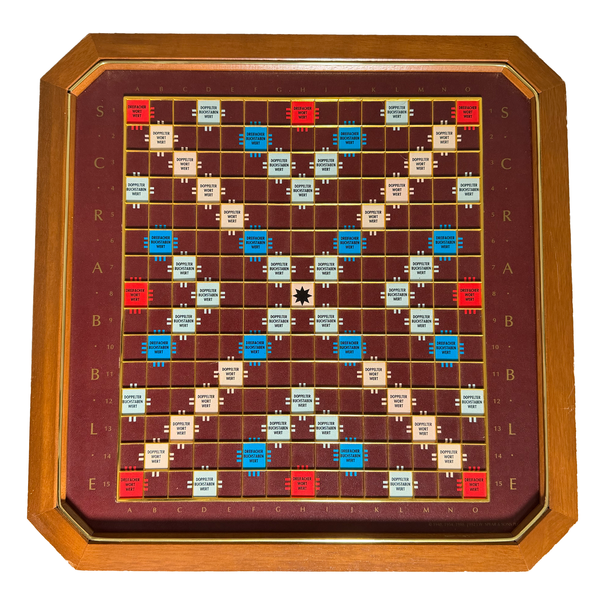 Scrabble - Collectors Edition - 24-karätig vergoldet