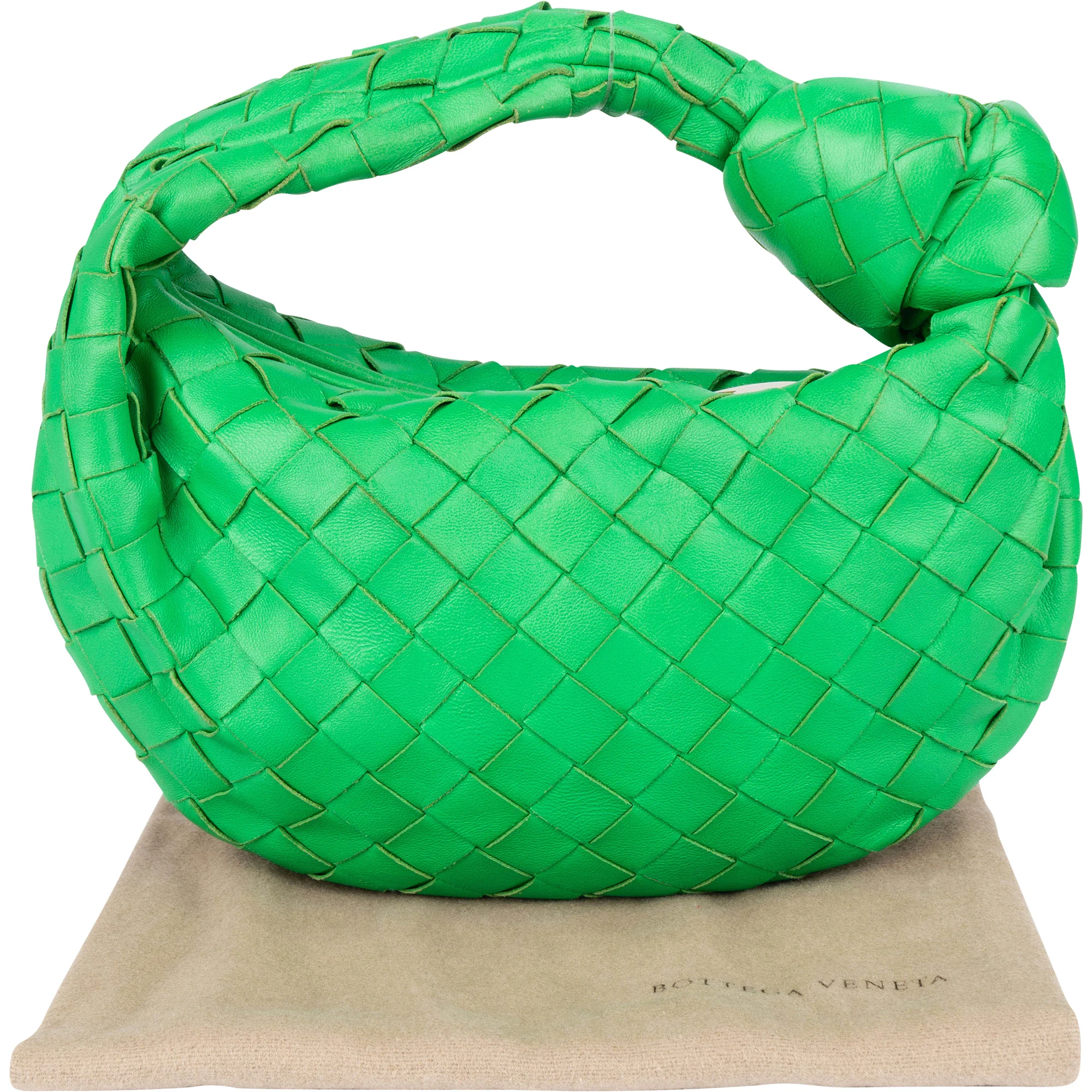 Bottega Veneta Intrecciato Leather Mini Jodie Handbag