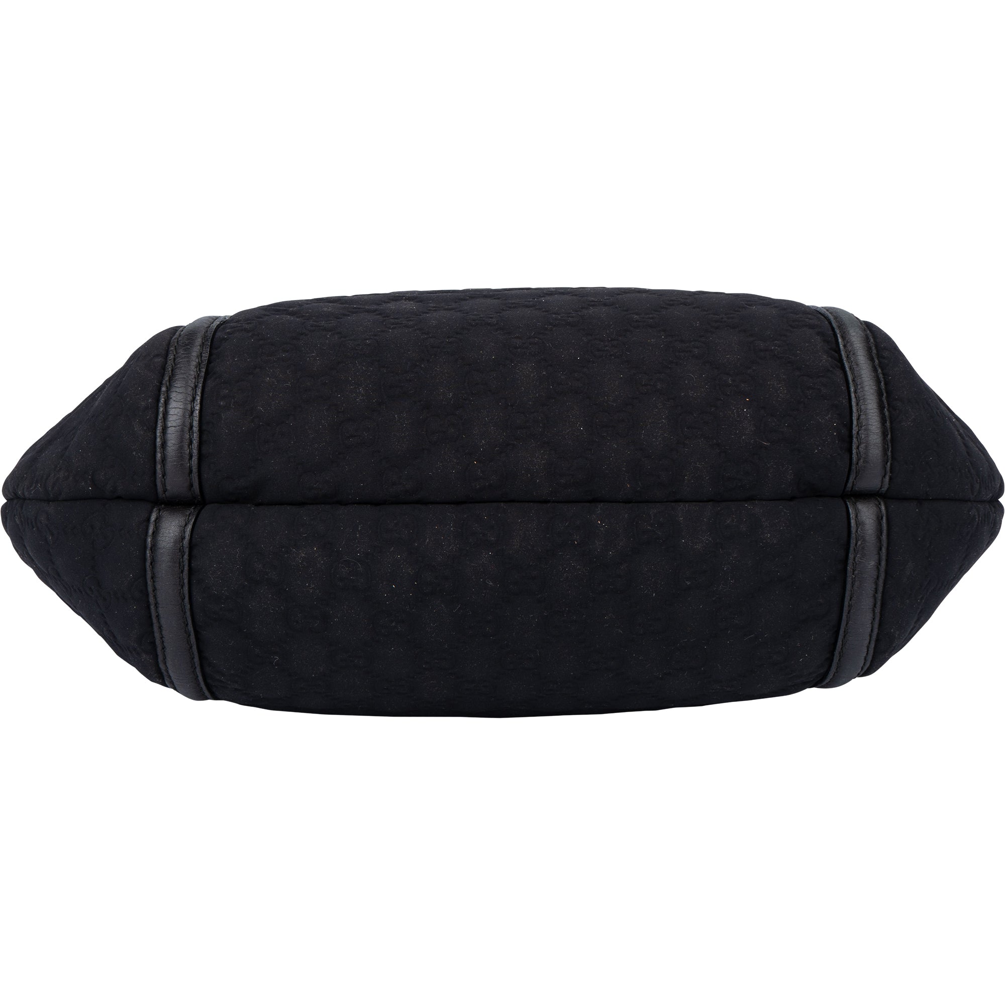Gucci GG Monogram Bamboo Hobo Bag