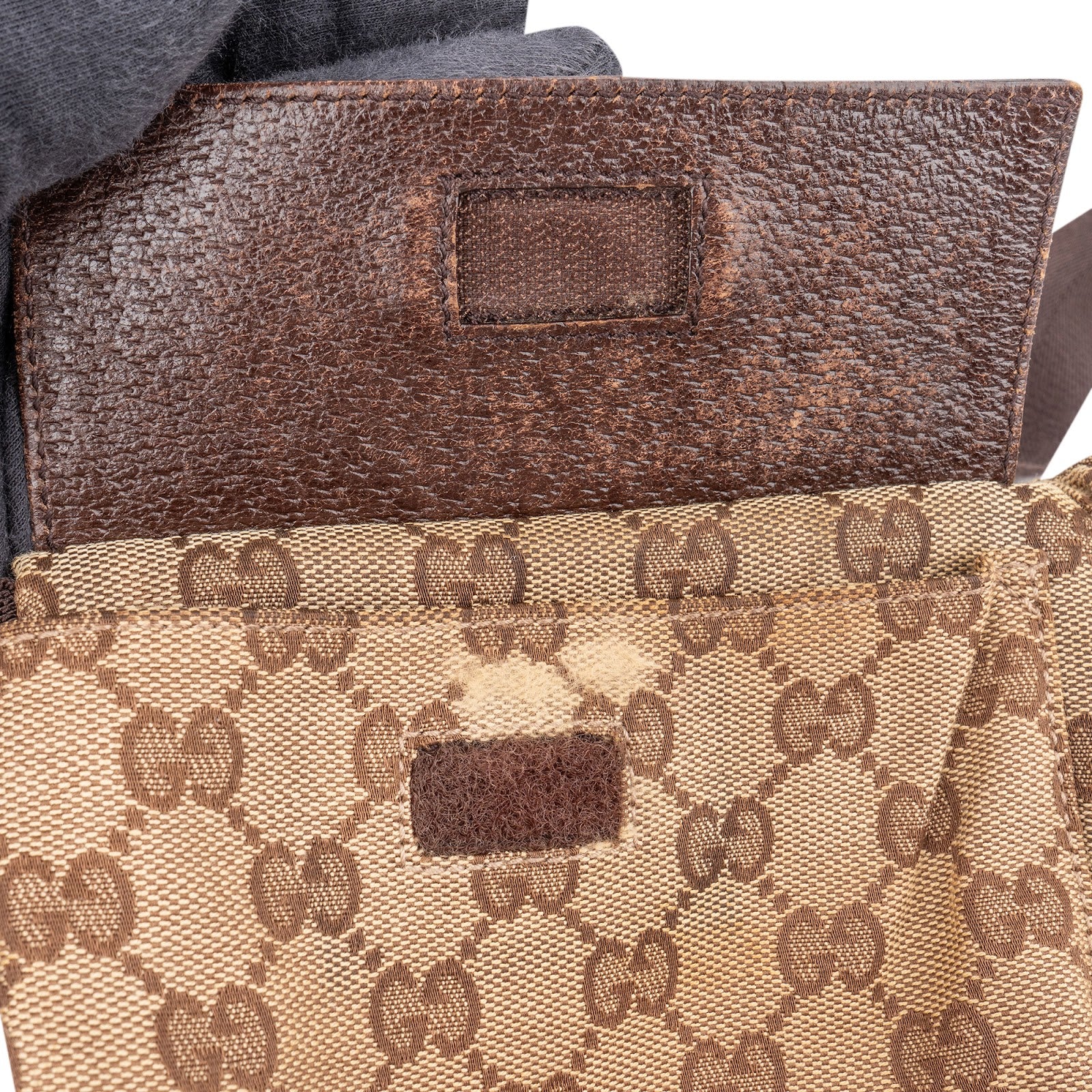 Gucci Monogram GG Belt Crossbody Bag