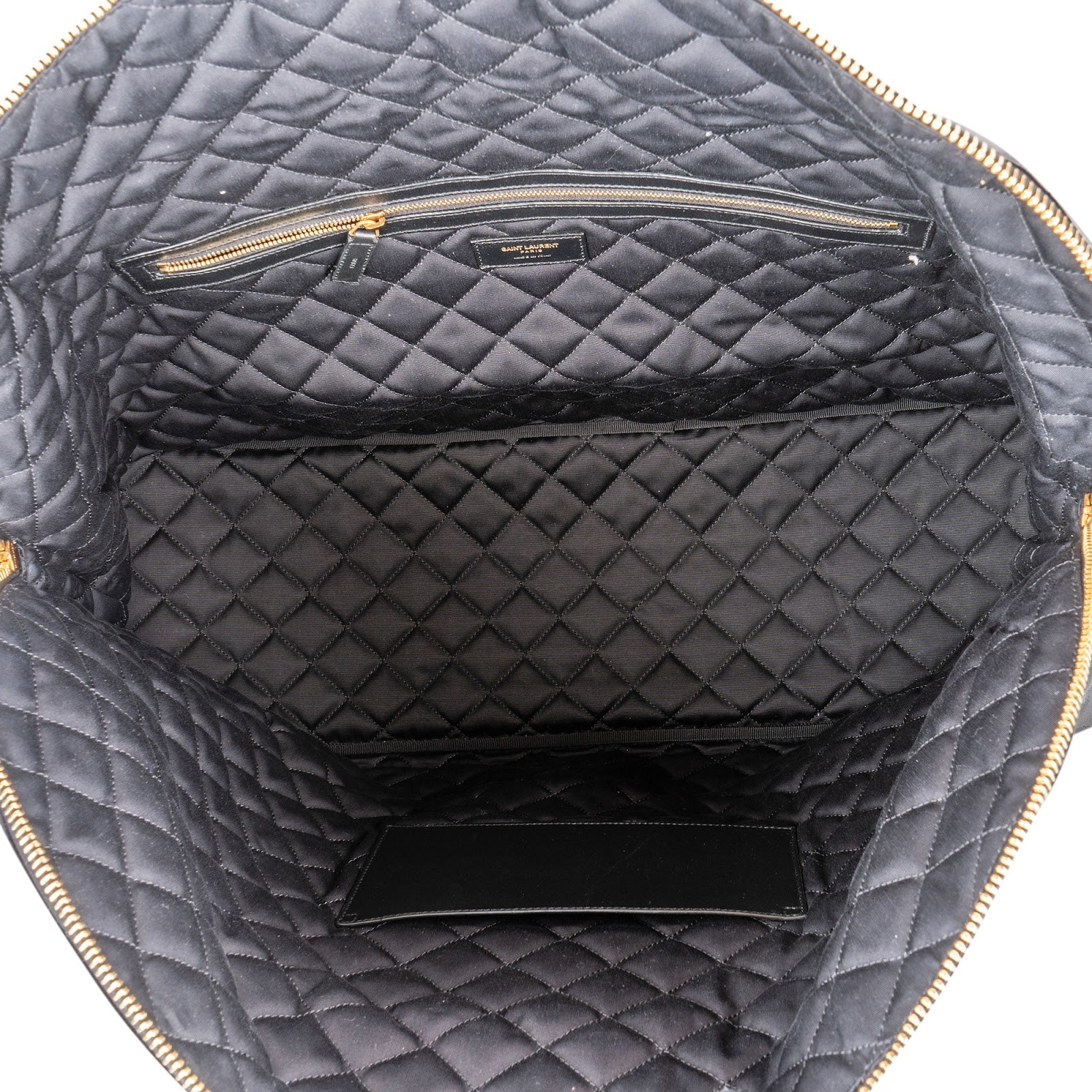Saint Laurent Quilted Lambskin ES Giant Reisetasche