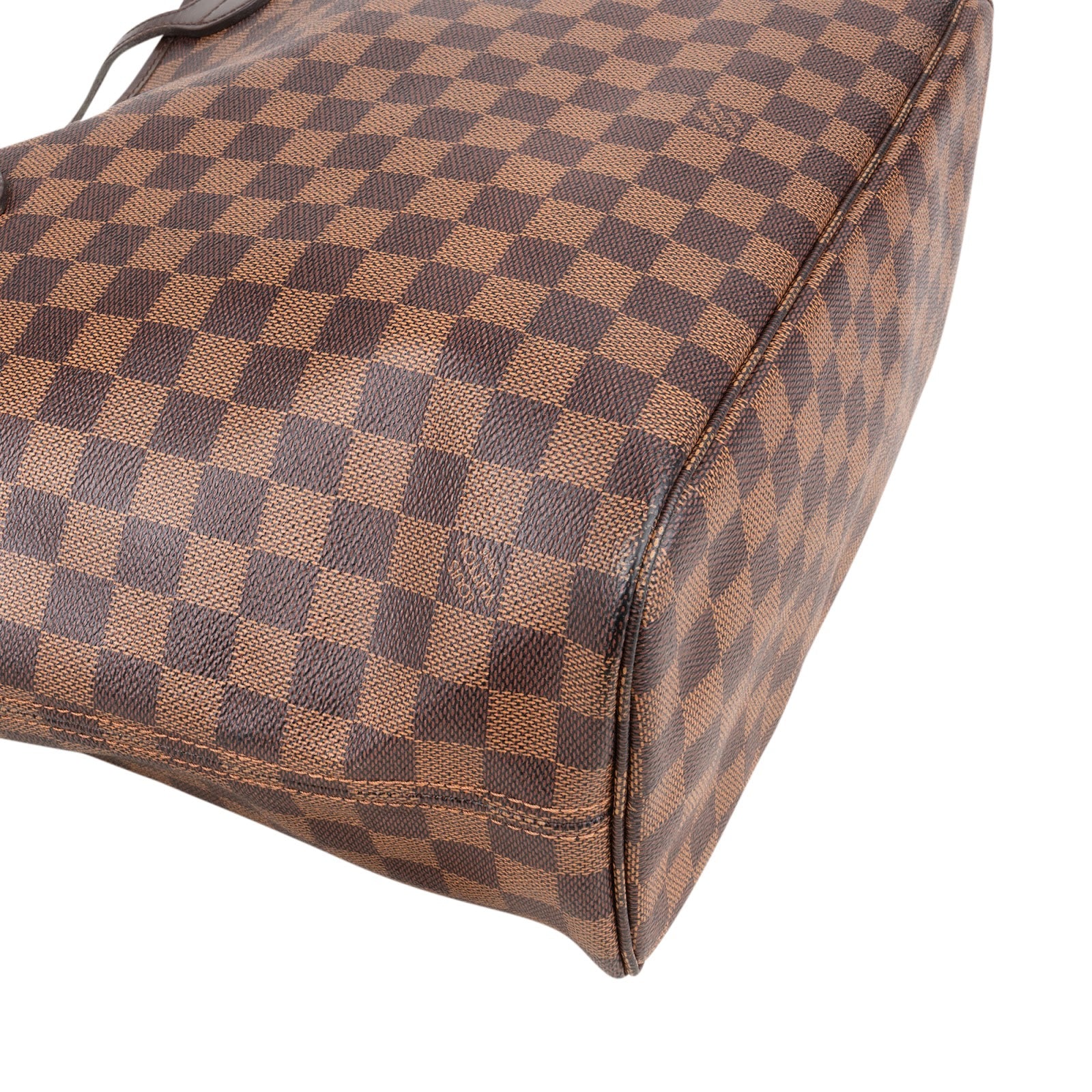 Louis Vuitton Monogram Damier Ebene Neverfull MM Shopper