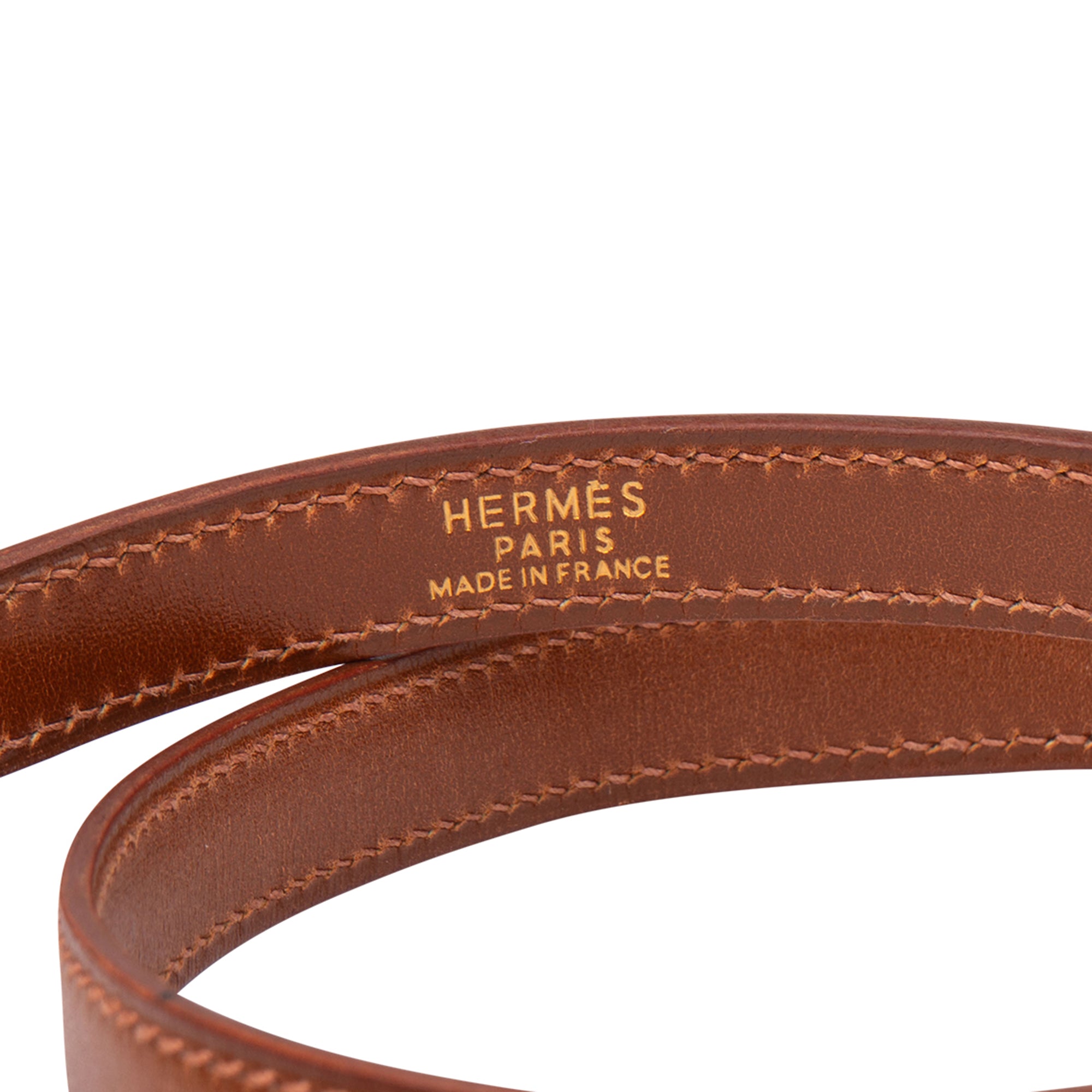 Hermès Brown Leather Kelly Bags Strap