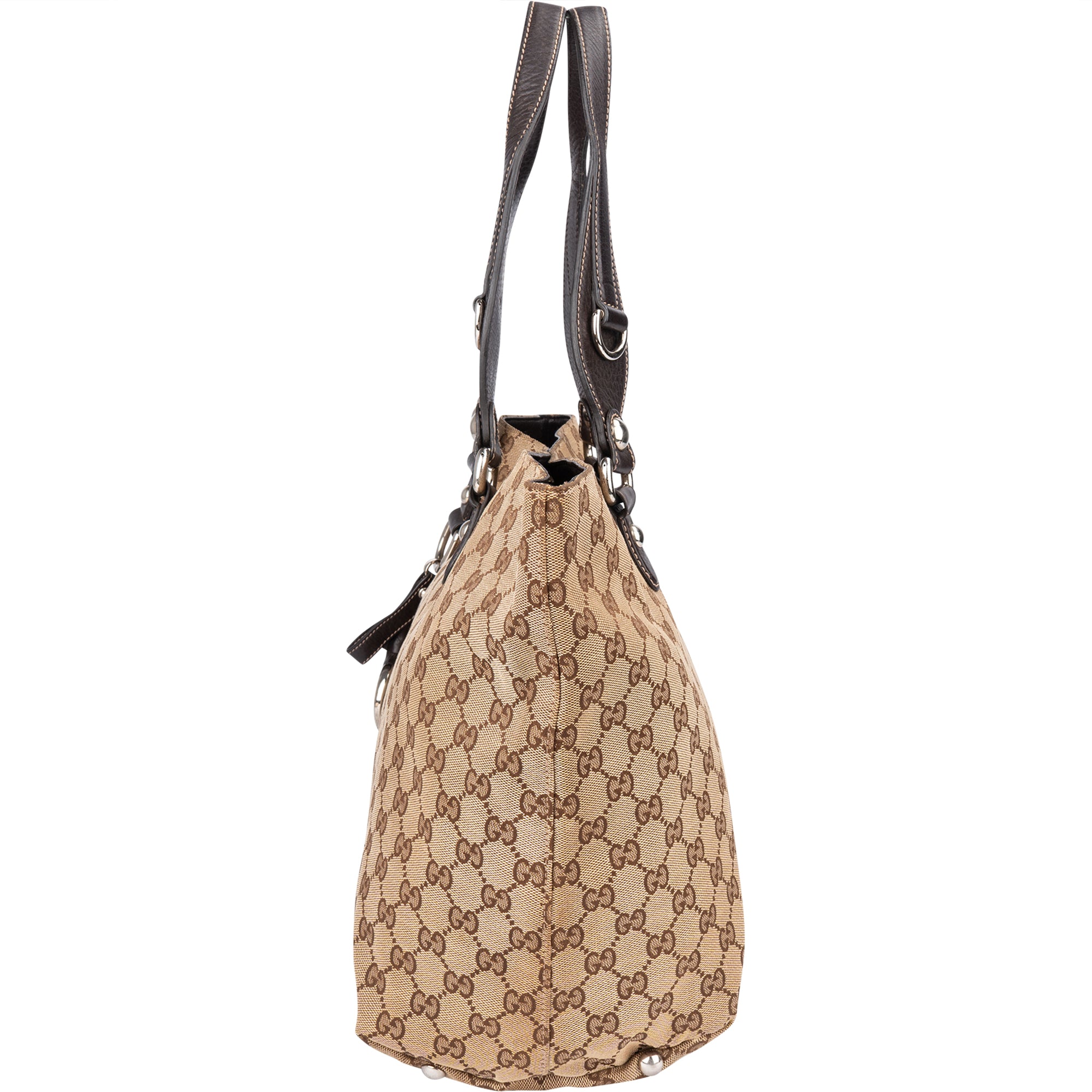 GUCCI GG Monogram Horsebit-handtas