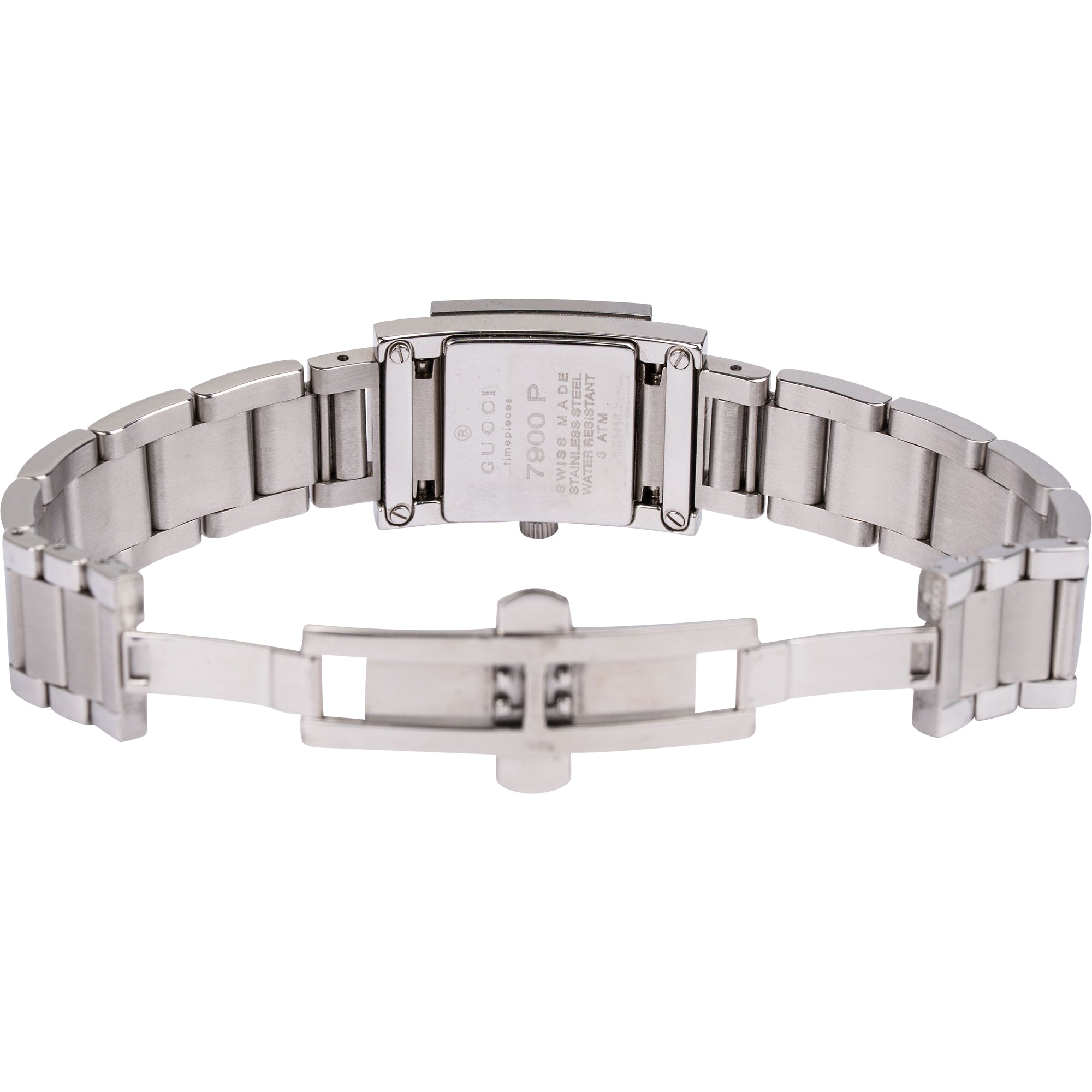 Gucci Silver Tone 7900P Woman Watch