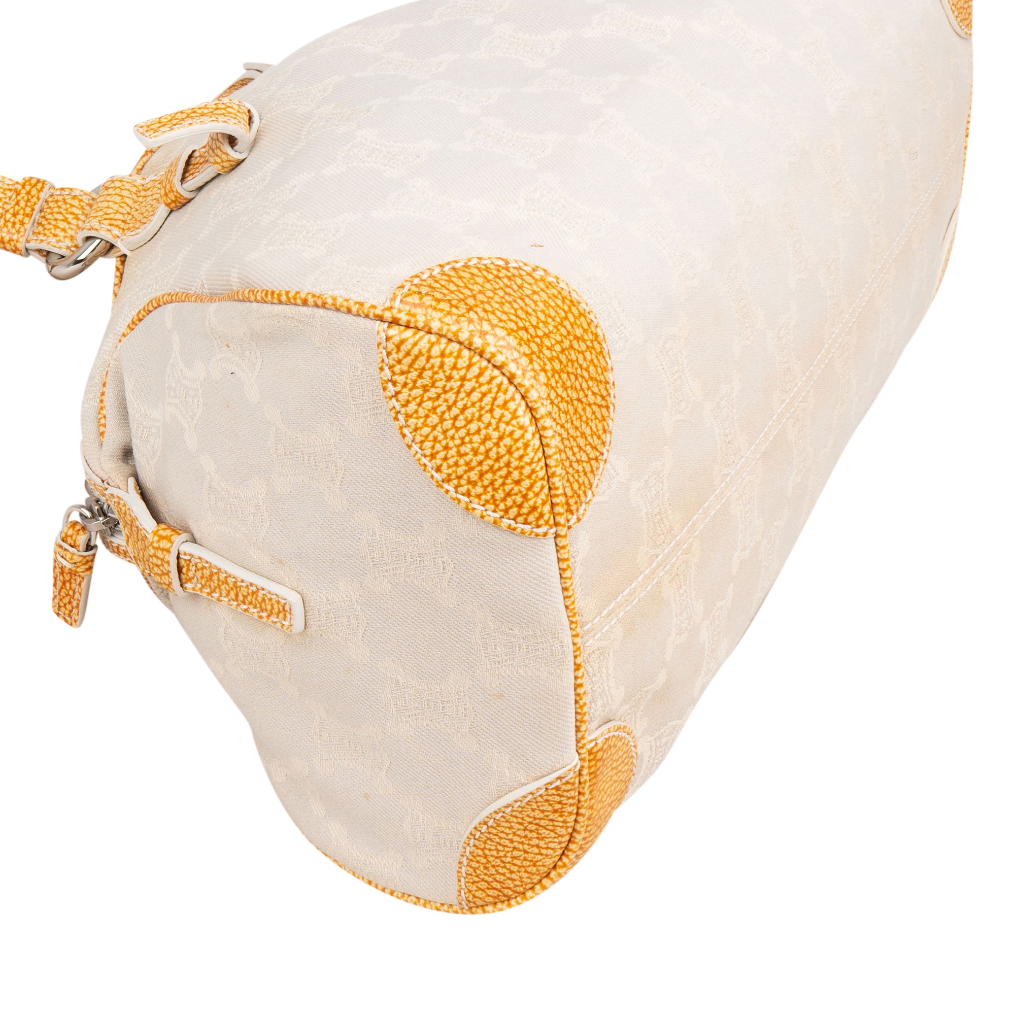 Torebka Céline Macadam z płótna typu „Boston Bag”
