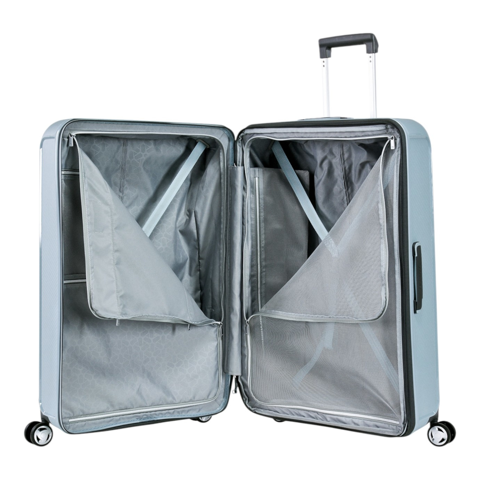 AEGIS trolley L (78 cm) erweiterbar - hellblau