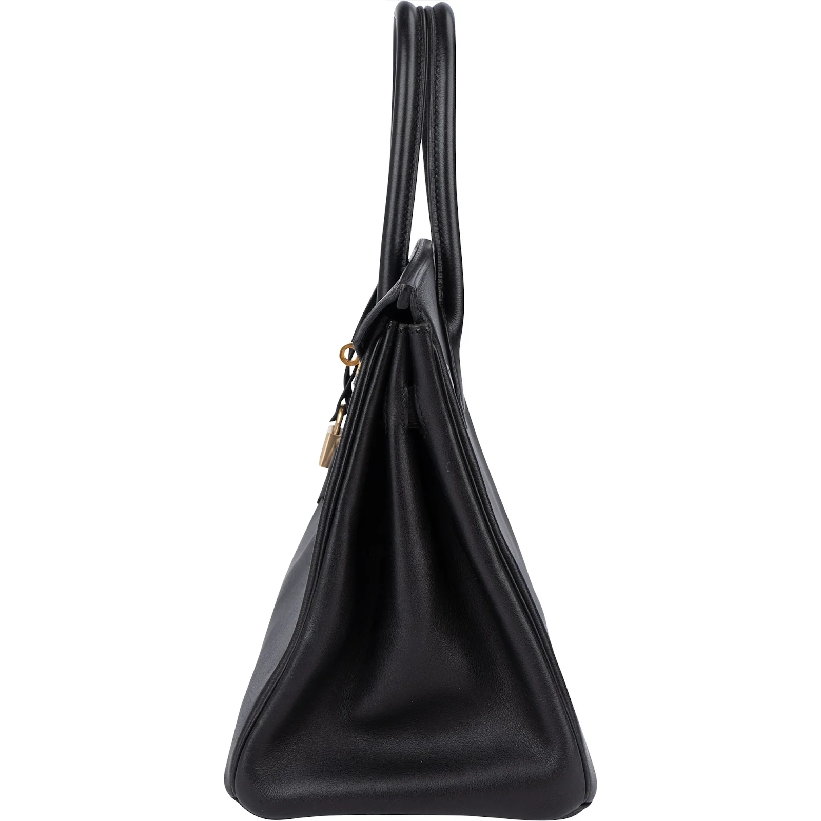 Hermès Noir Swift Leather Birkin 30 Handbag
