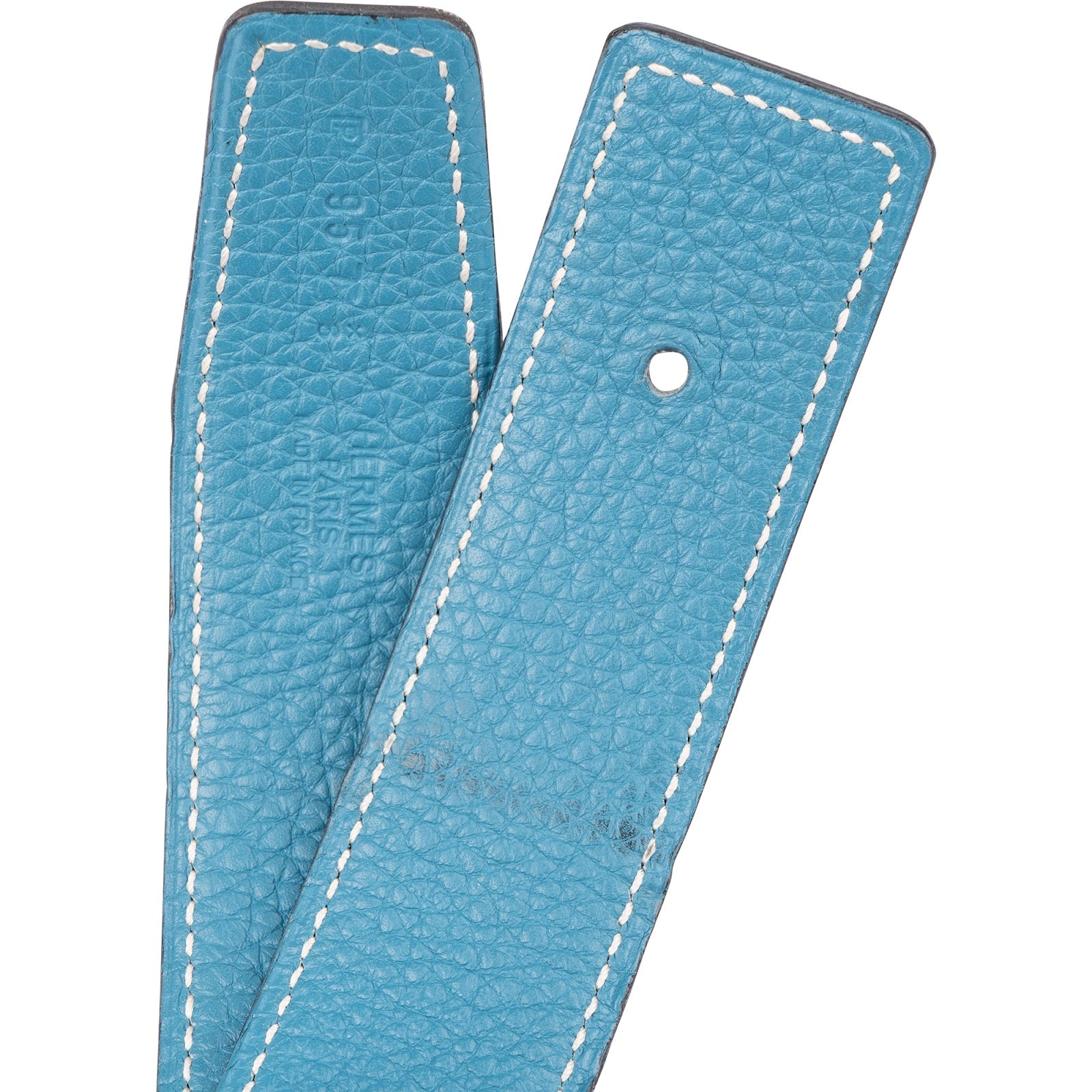 Hermès - Reversible Palladium H Gürtel (95)