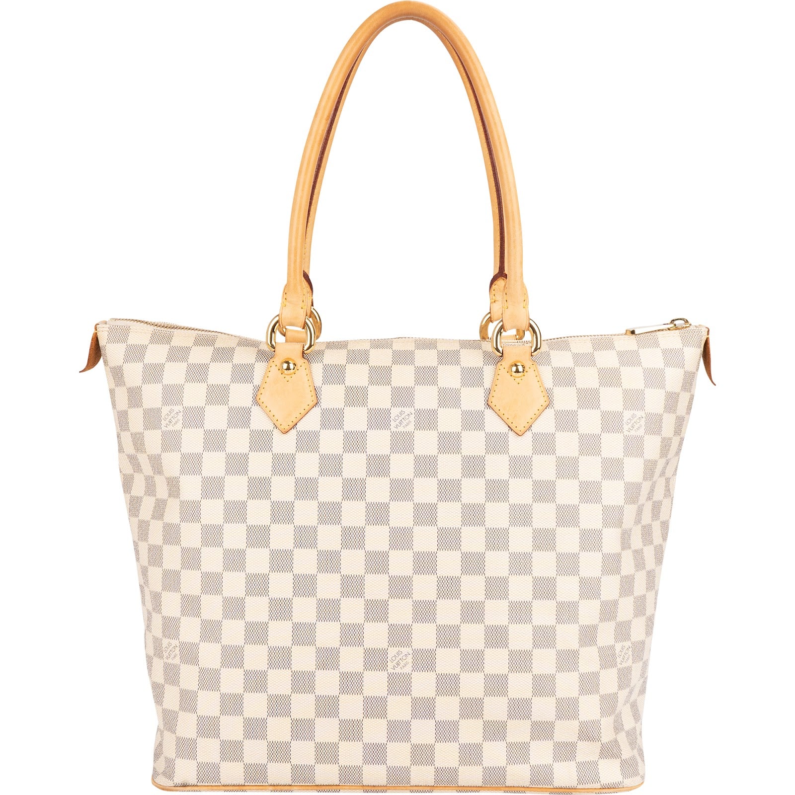 Borsa Louis Vuitton Monogram Damier Azur Saleya GM