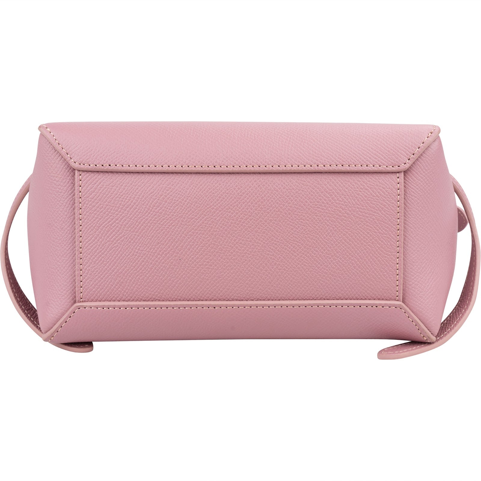 Celine Pink Grained Calfskin Nano Belt Handbag