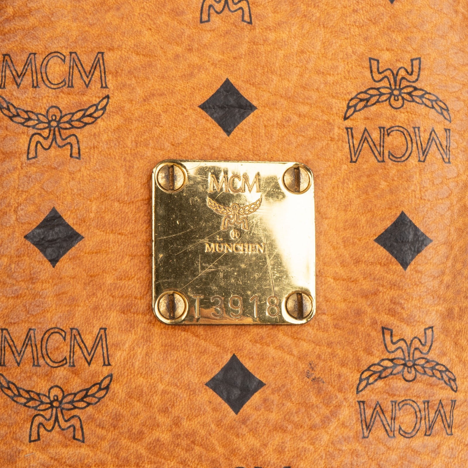 MCM Monogram Visetos Drawstring Bucket Crossbody Bag