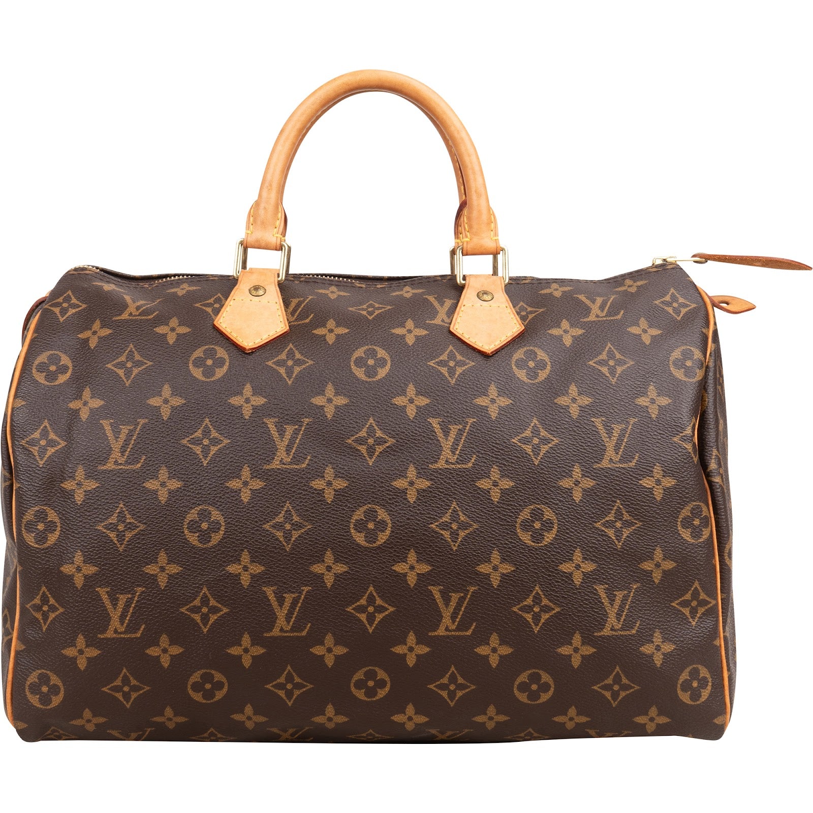 Louis Vuitton Monogram Canvas Speedy 35 Boston Bag