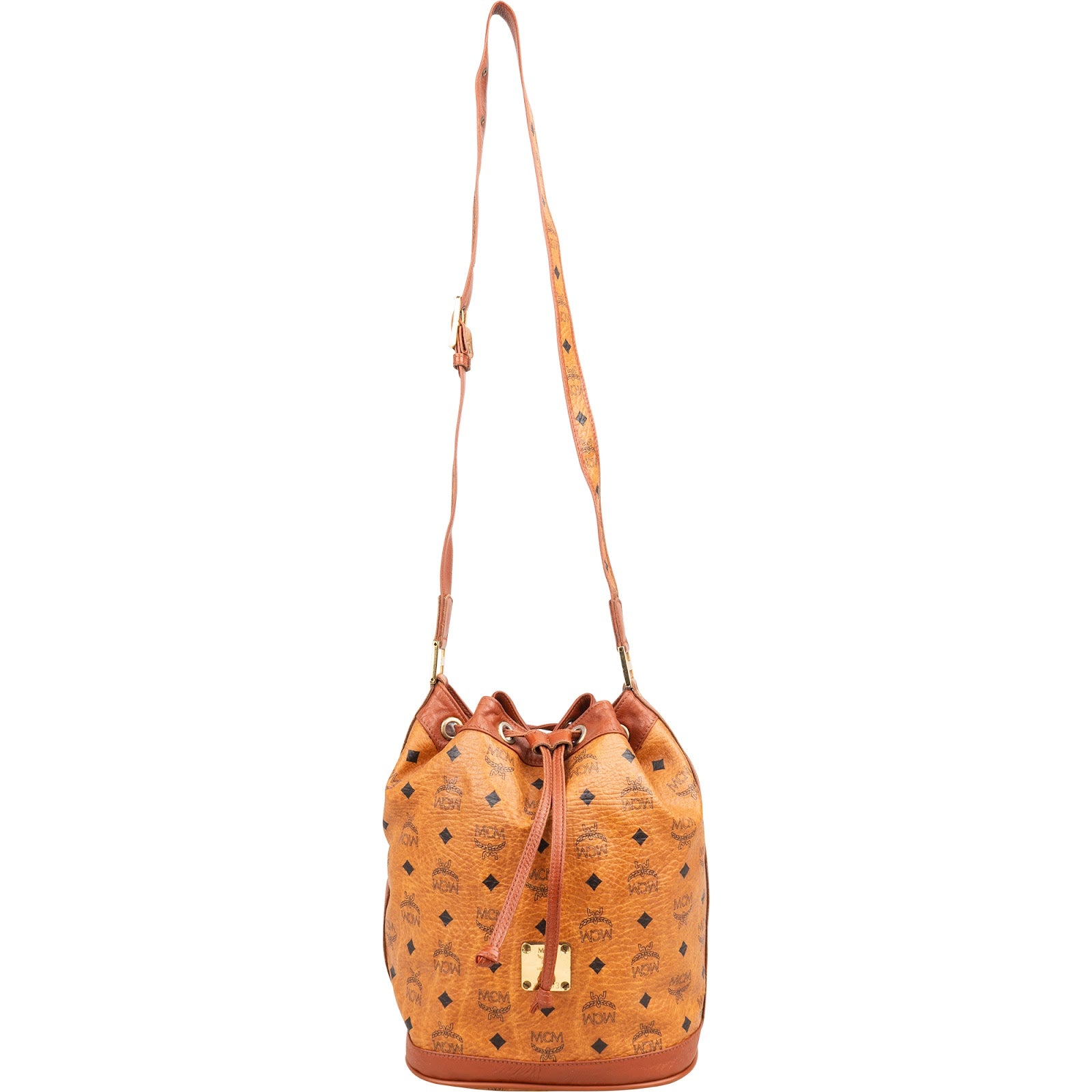 Sac à bandoulière MCM Monogram Visetos Bucket