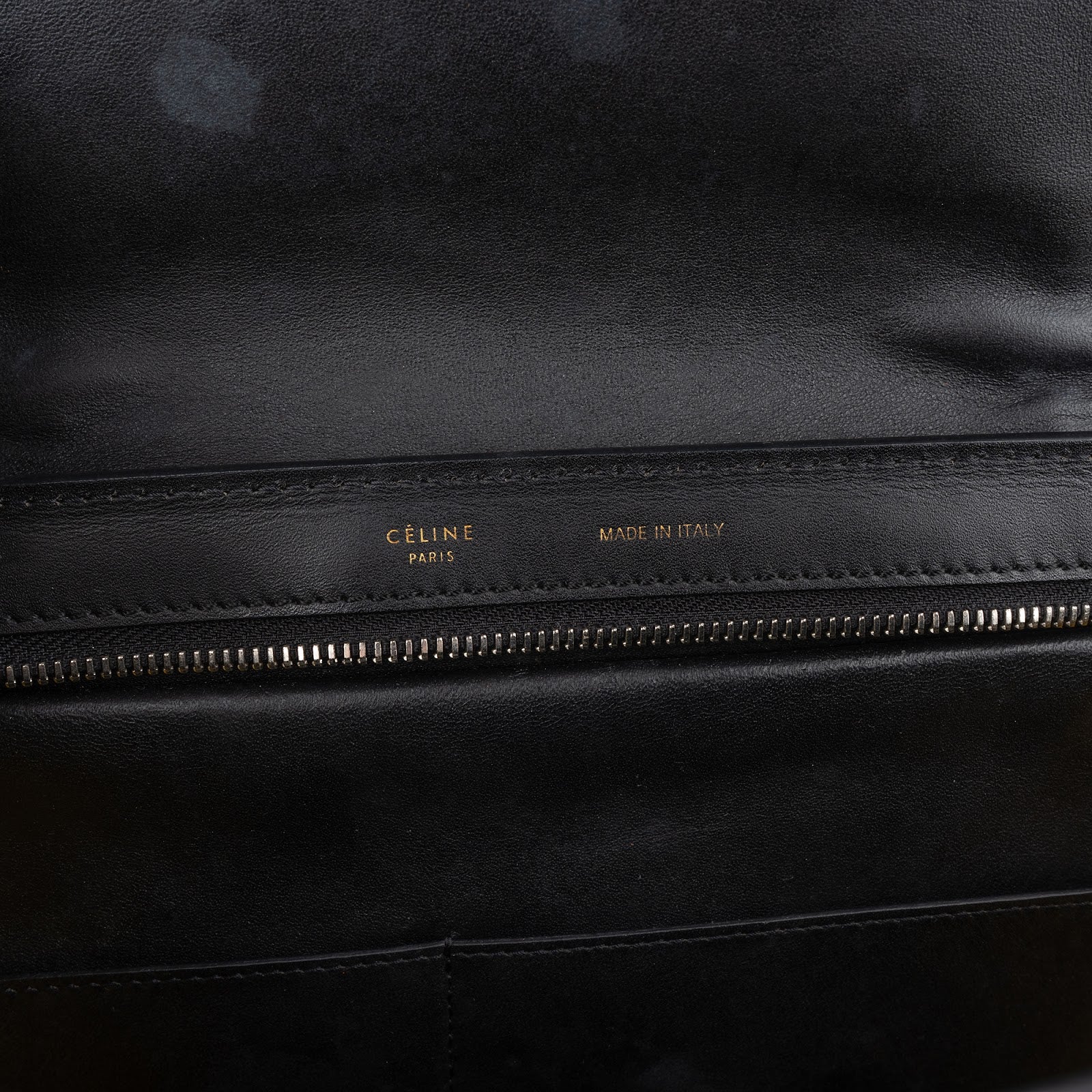 Céline Tricolor Leather Trapeze Handbag