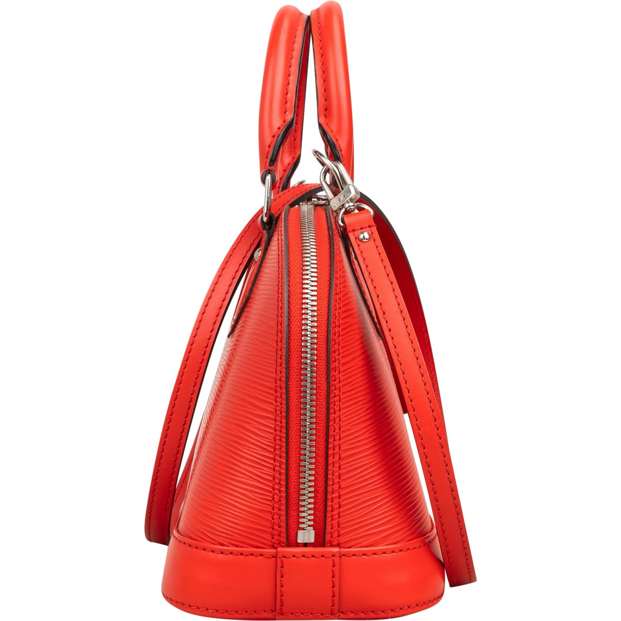 Louis Vuitton Red Epi Leather Alma BB Crossbody Bag