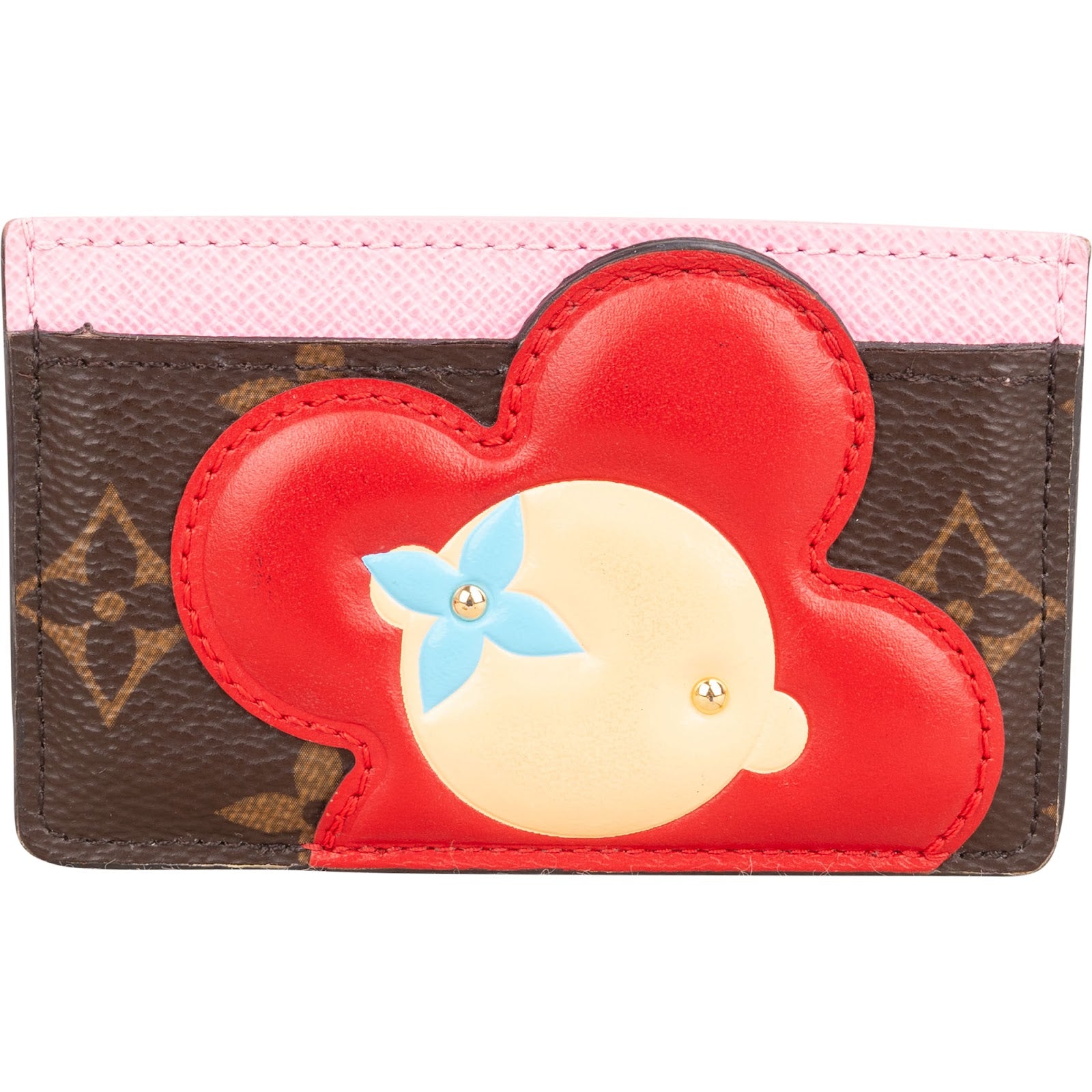 Louis Vuitton Monogram Canvas Vivienne Flower Kartenetui