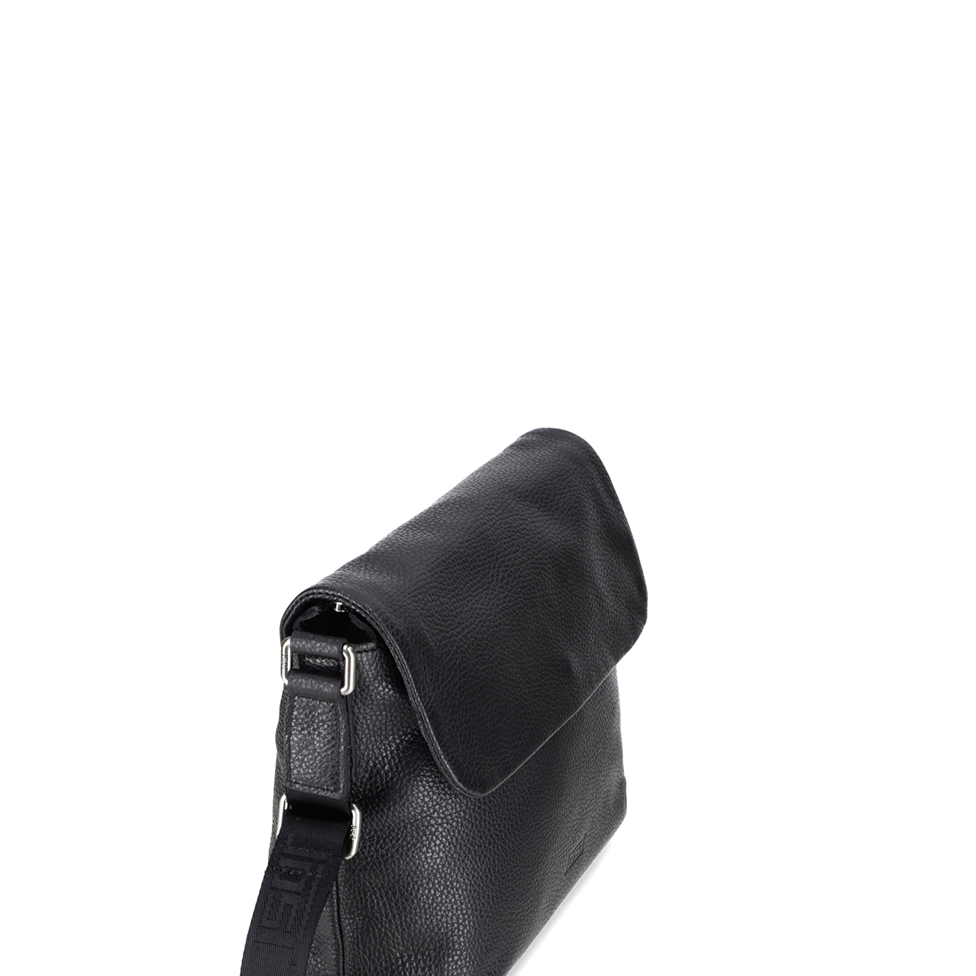 VIKA Umhängetasche mit Klappe - schwarz