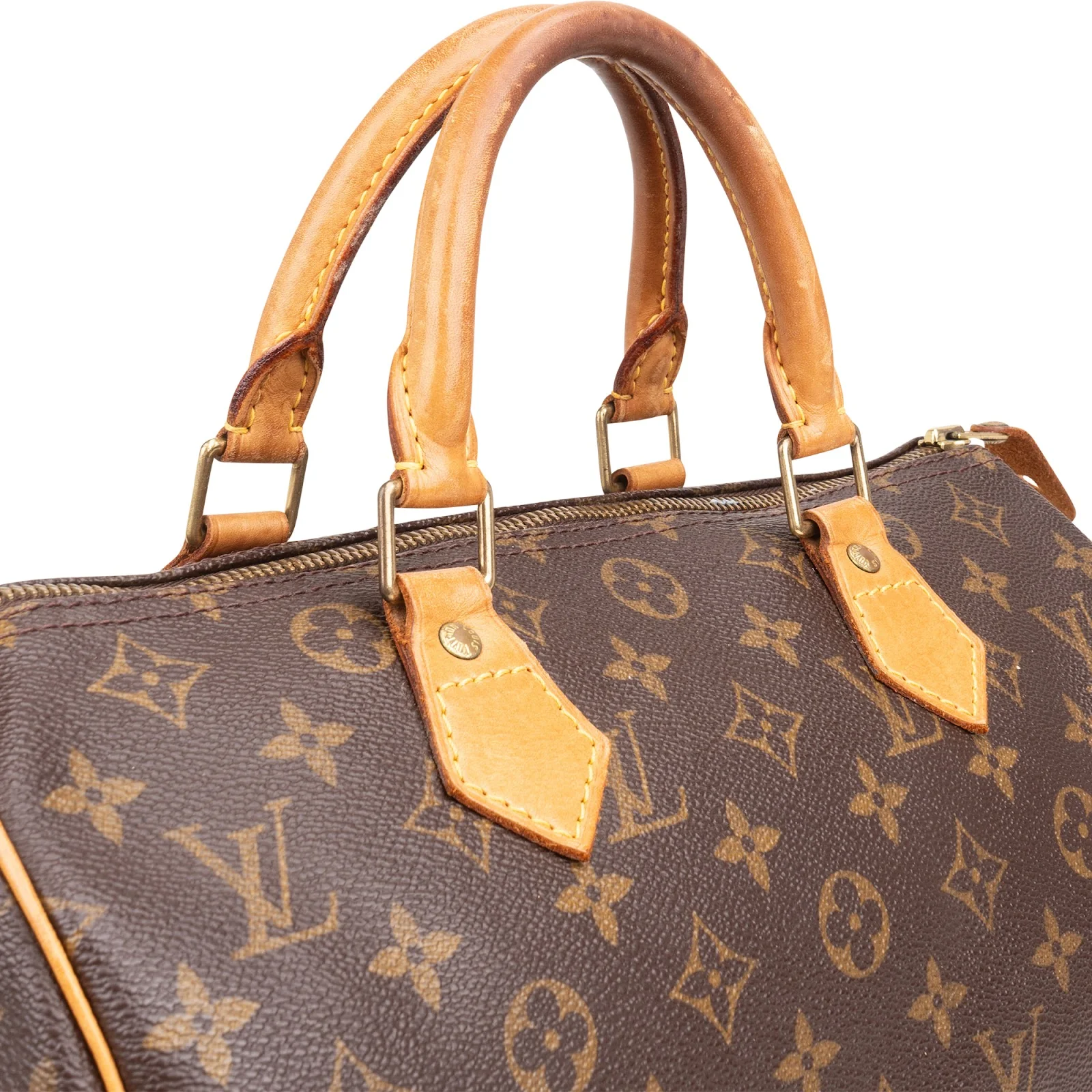 Louis Vuitton Monogram Canvas Speedy 30 Boston Bag
