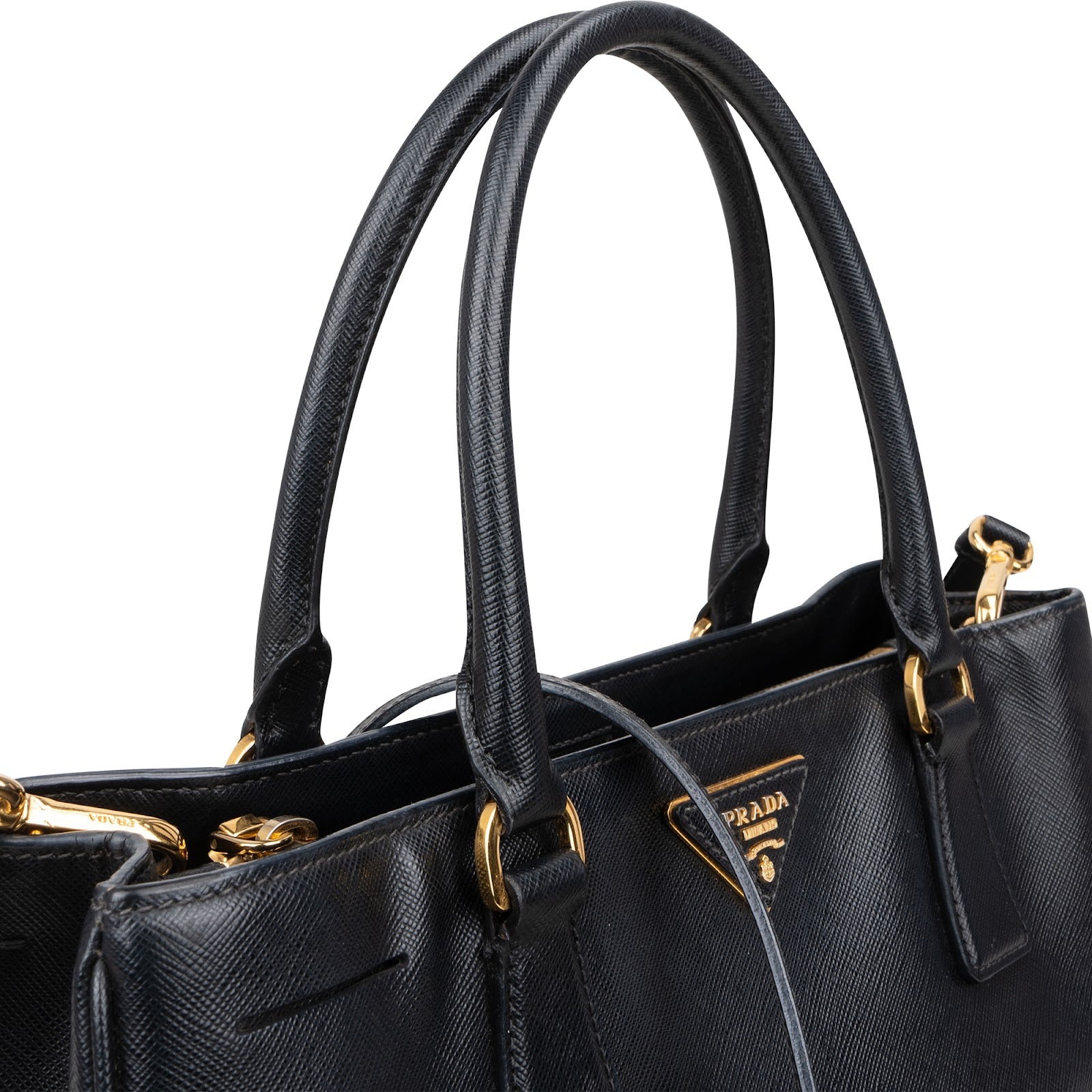 Prada Saffiano Leather Galleria  Handbag