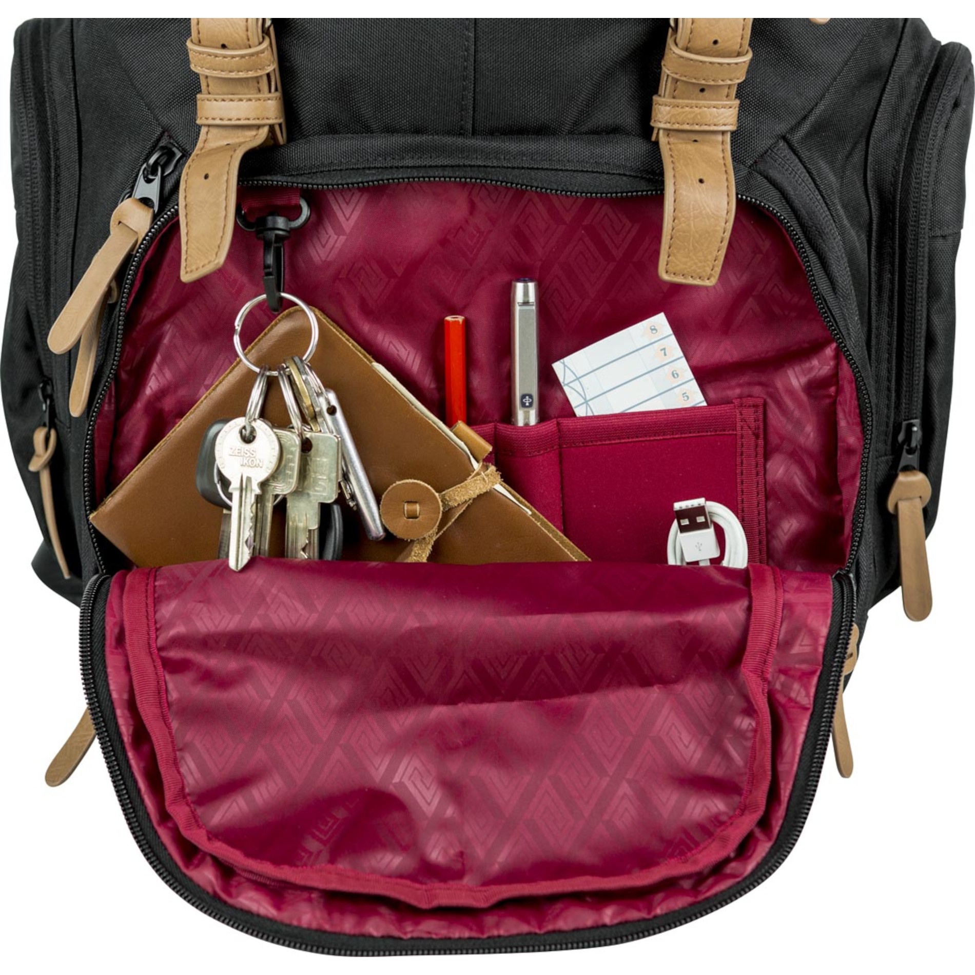 Rucksack WEEKENDER - Tough Black