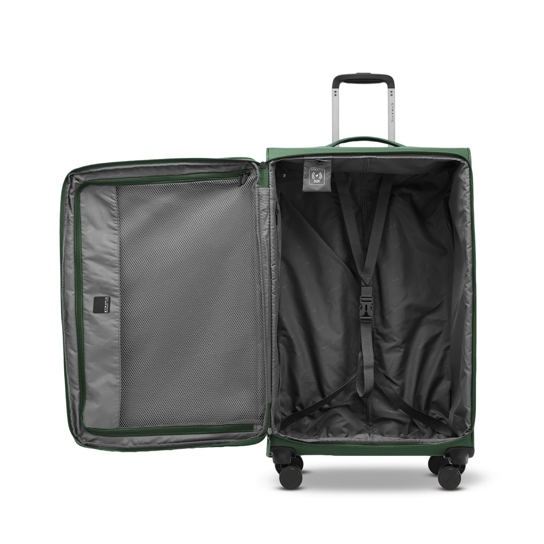 STRATIC LITE - Trolley L  (78cm) erweiterbar - Dark Green