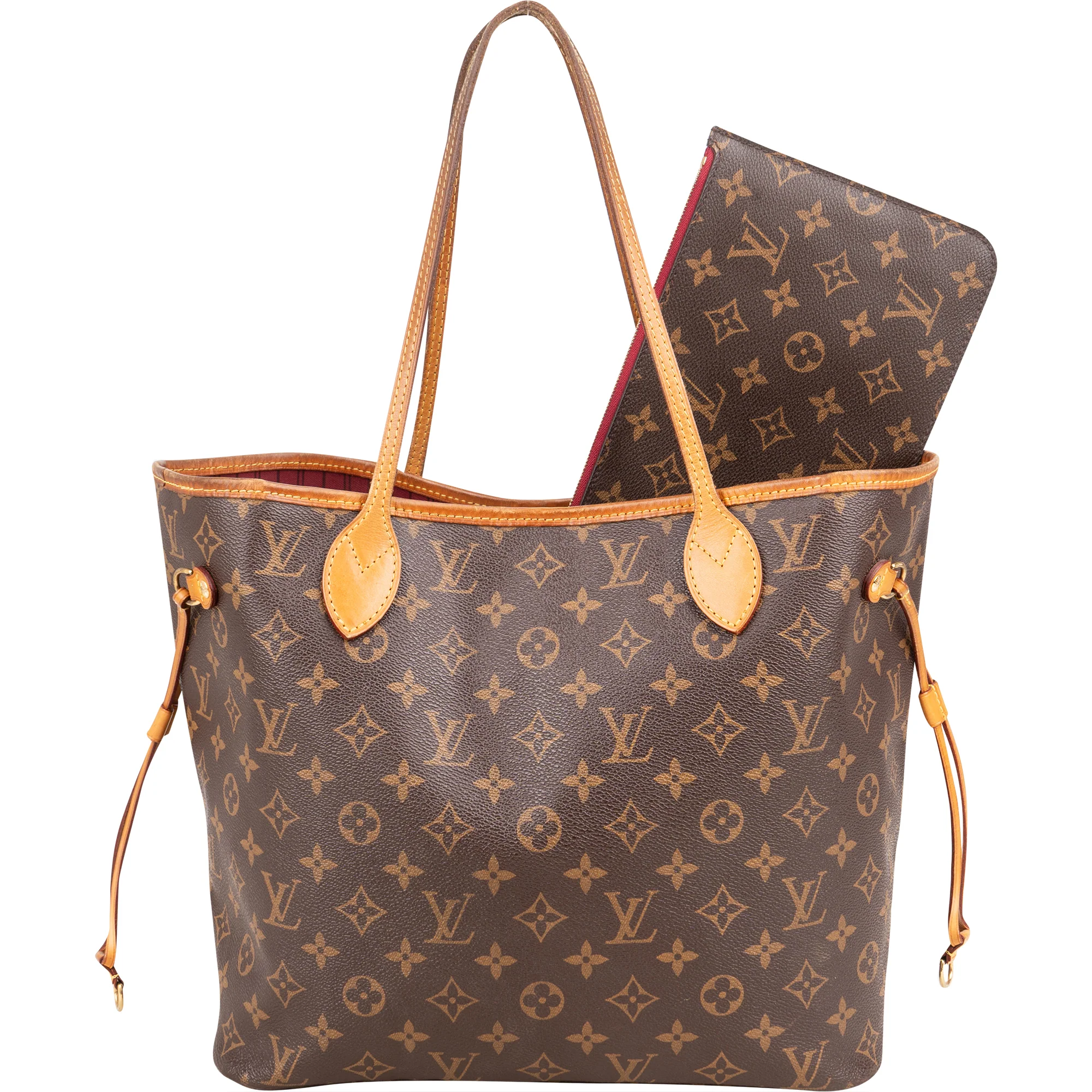 Louis Vuitton Canvas Monogram Neverfull MM Shopper