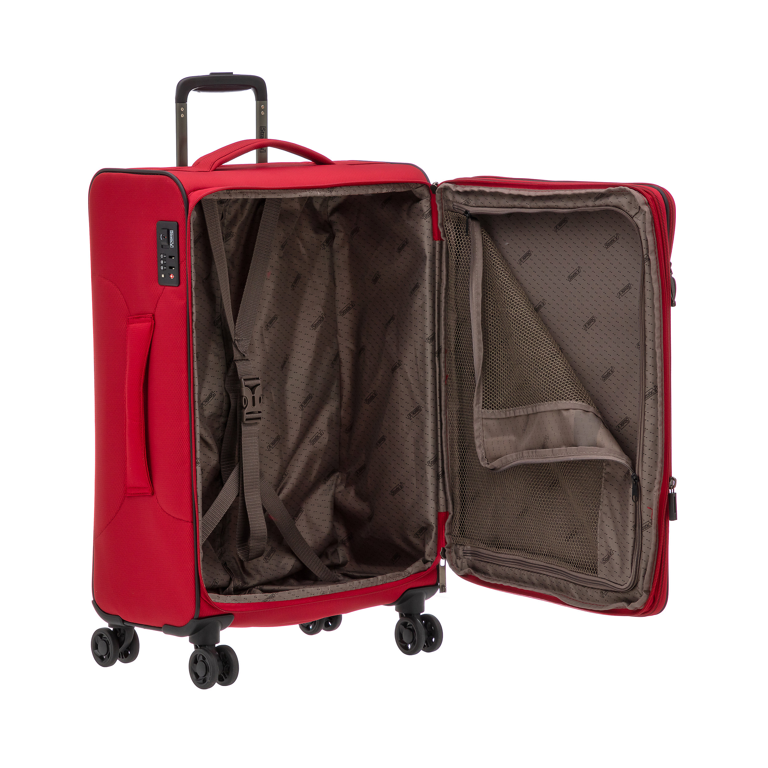 Trolley mit 4 Rollen L 80 cm EXP Stratic Light 96 Liter